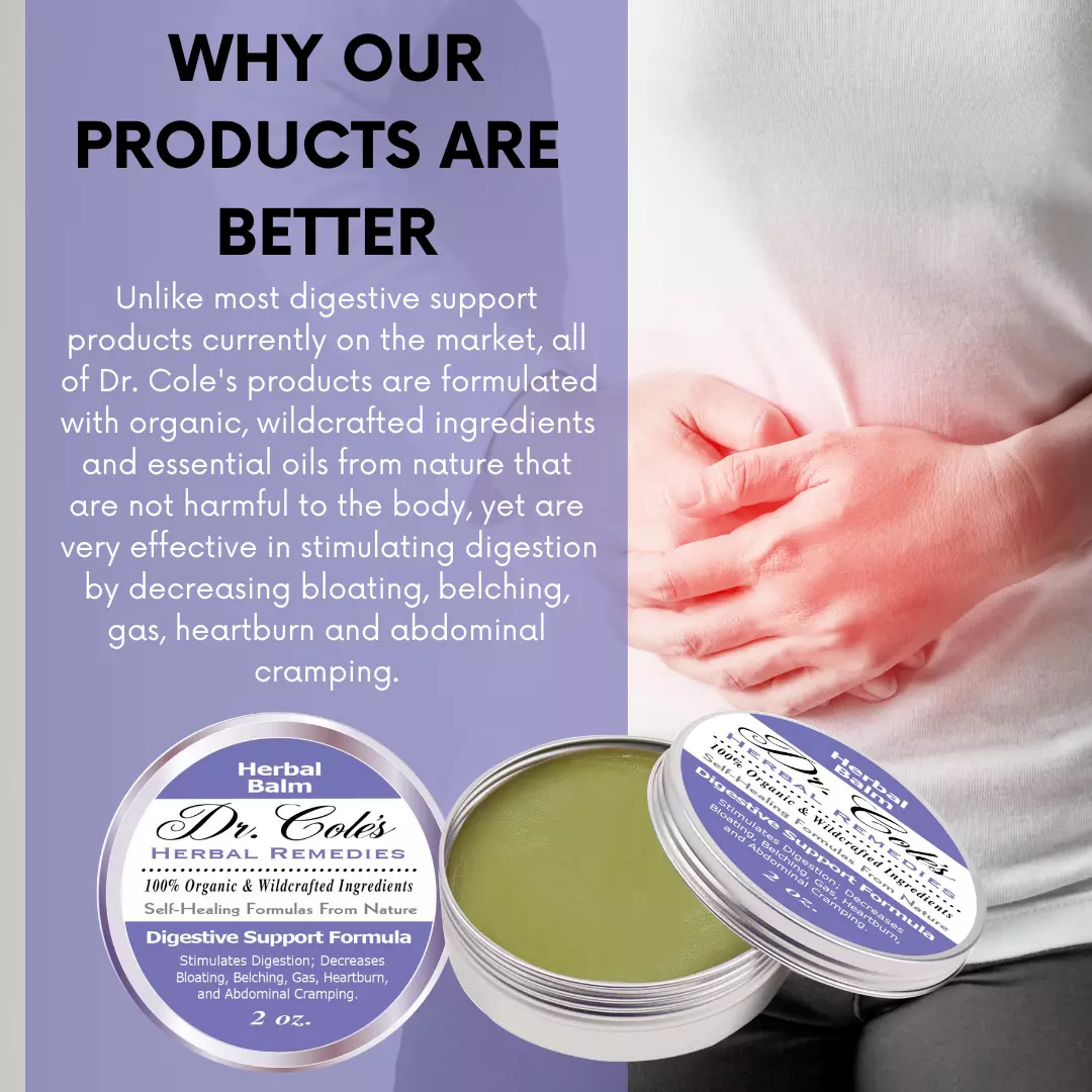 06 - Dr. Cole's Organic Digestive Support Herbal Balm - Image 12