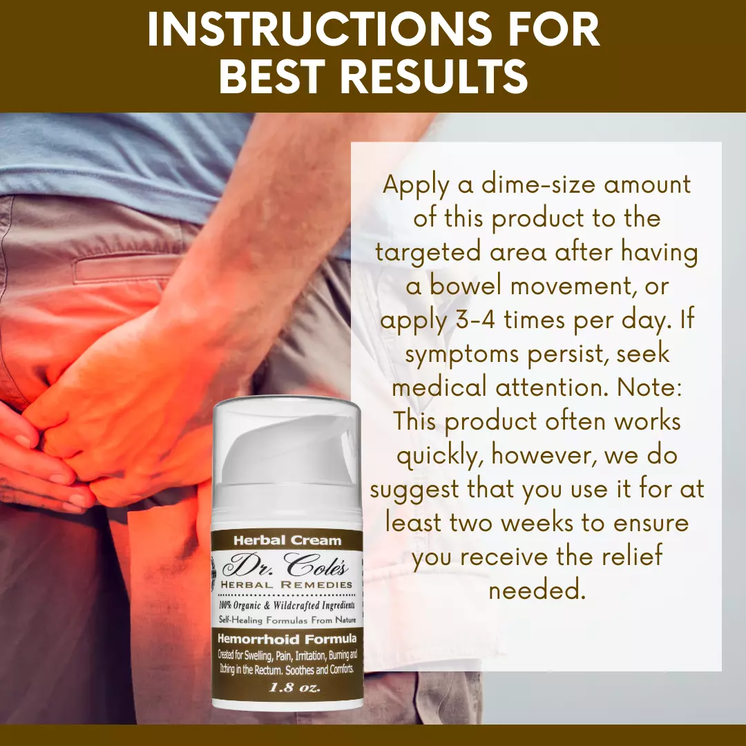 02 - Dr. Cole's Organic Hemorrhoid Cream - Image 6