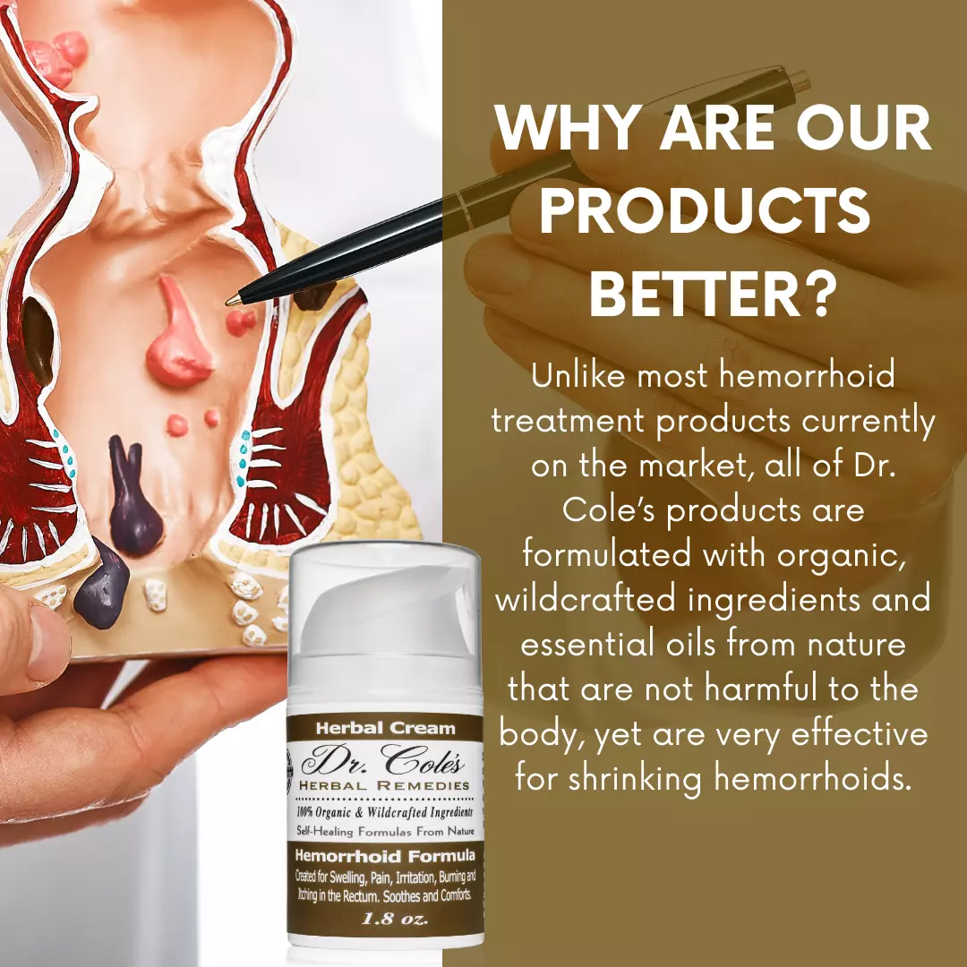 02 - Dr. Cole's Organic Hemorrhoid Cream - Image 9