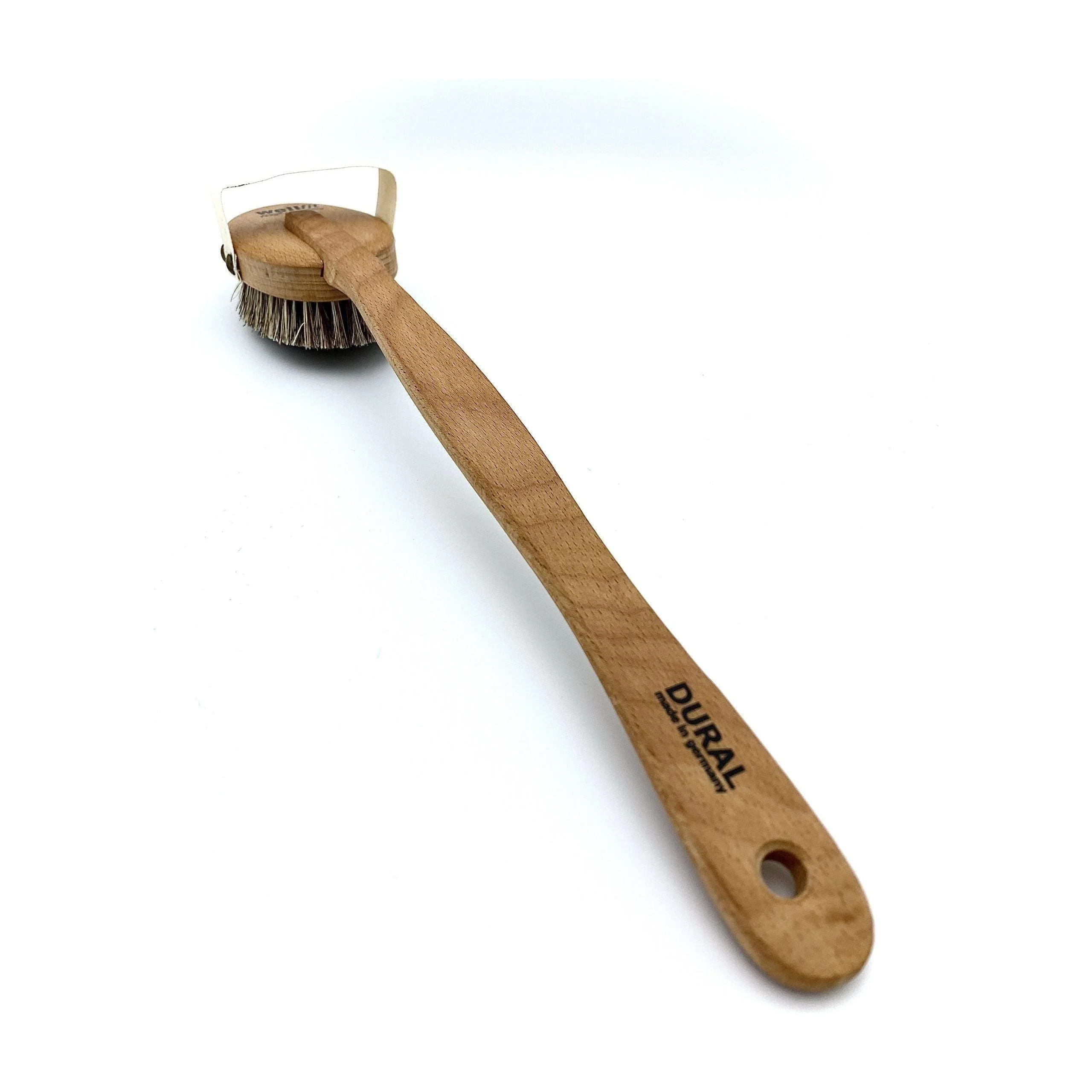 Dural Bath Brush Horse hair Sisal Bristles Steamed Beech Wood - Image 2