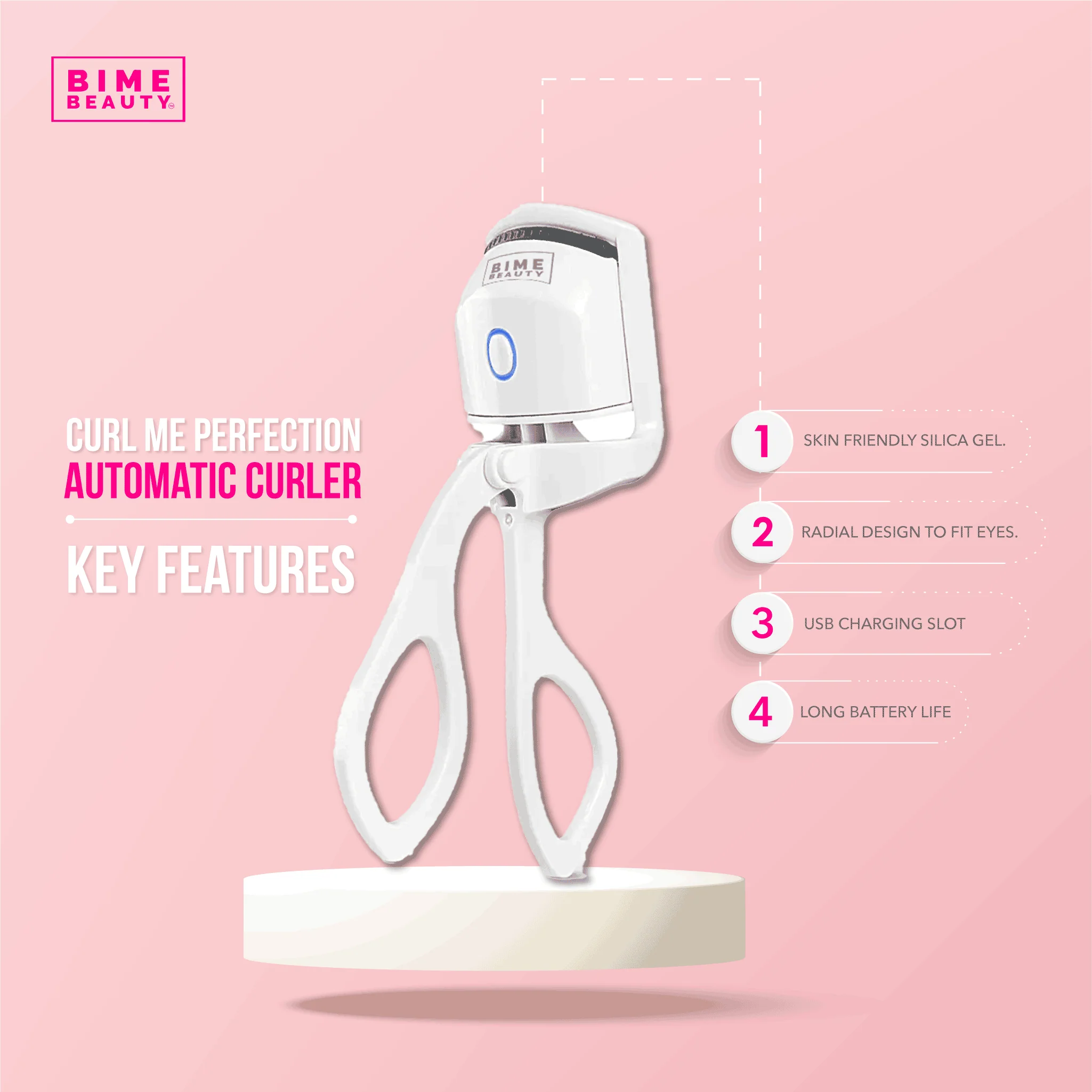 Electric Hot Heated Eyelash Curler - Image 6