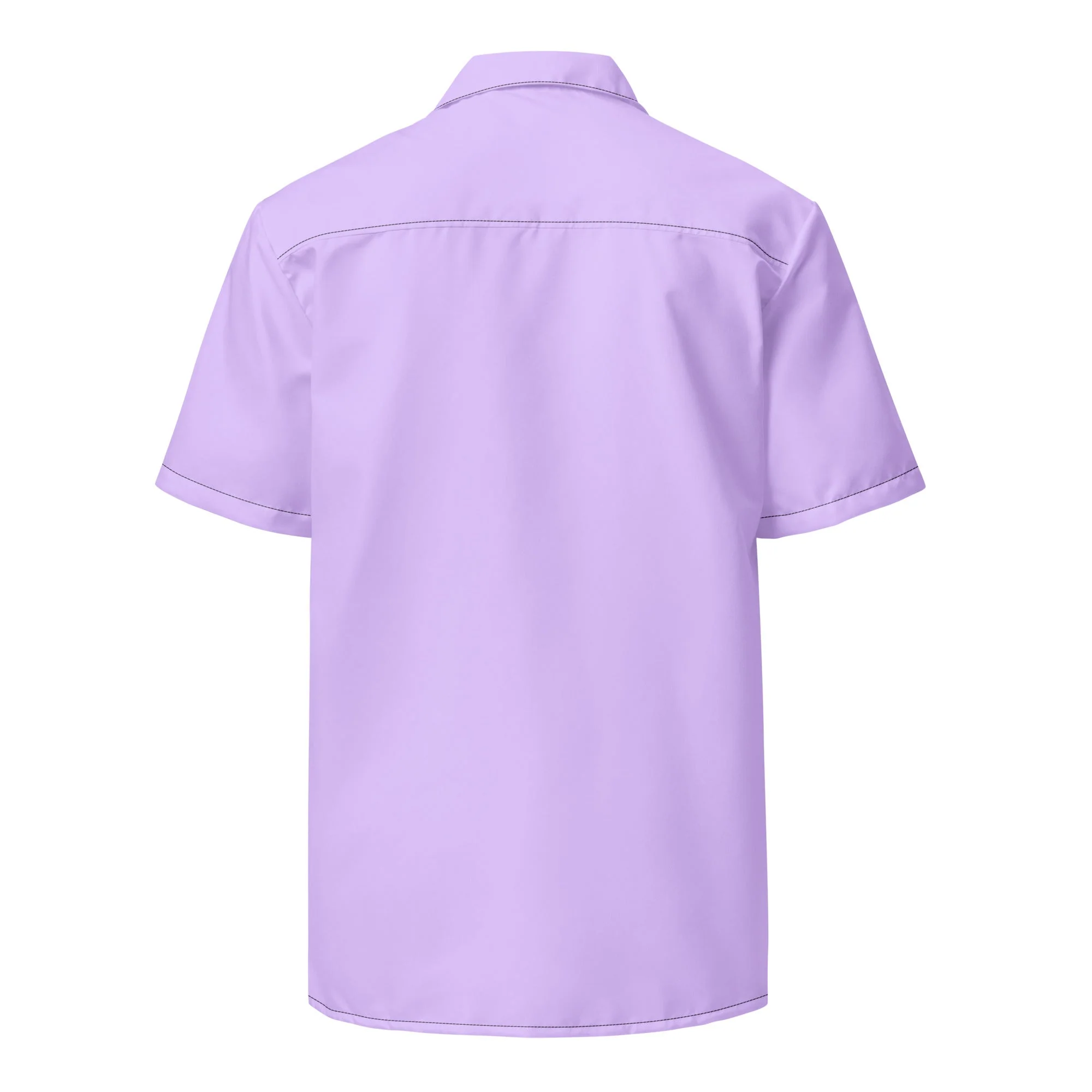 Elegant Recycled Polyester Camp Shirt | Deep Purple | Eco-Friendly Gift for Him | Pulls 2 Pounds of Ocean Plastic - Image 5