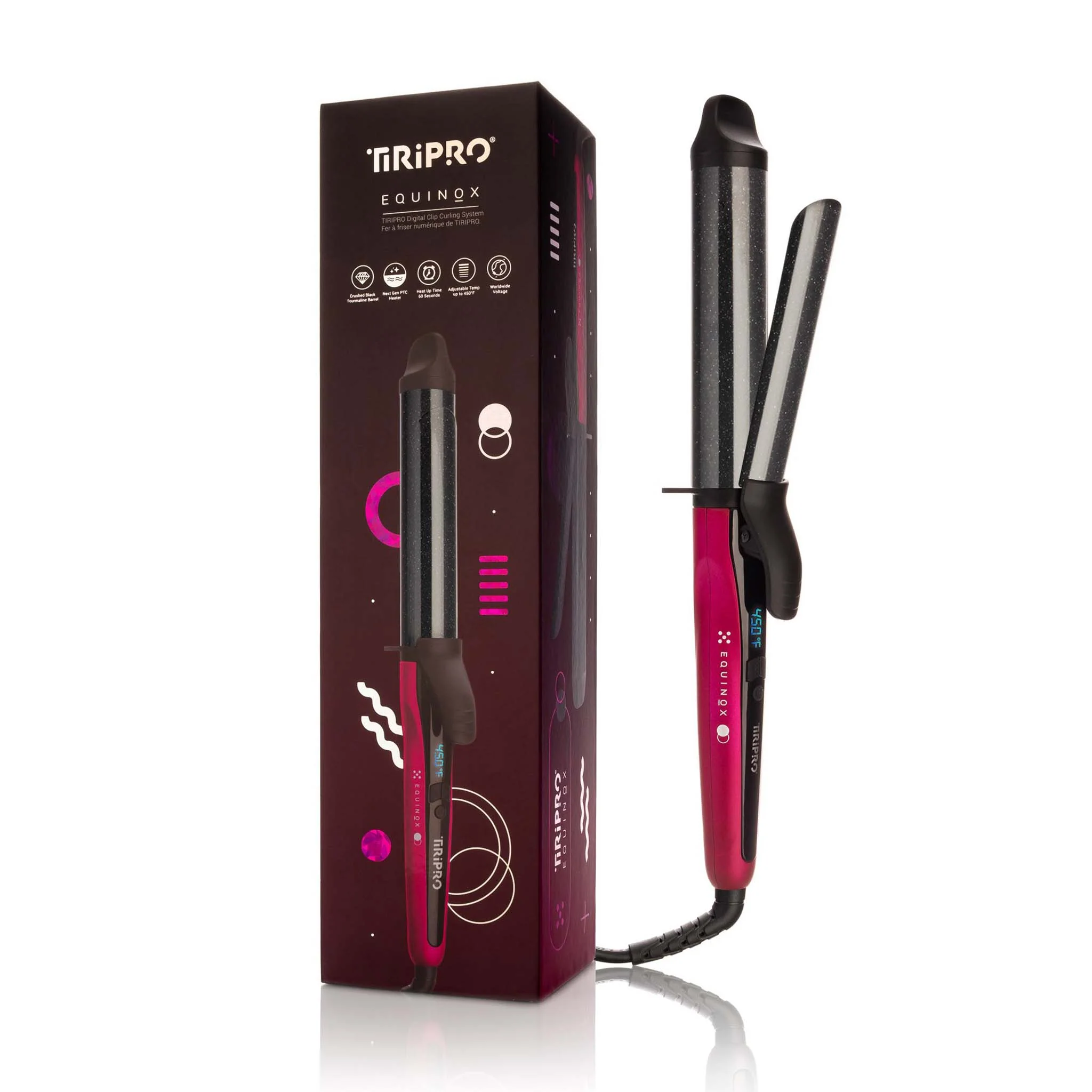 Equinox Digital 32mm Professional Clip Curler - Image 7