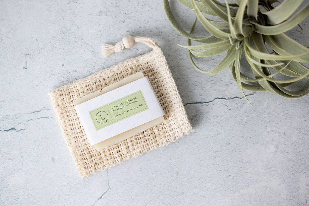 Eucalyptus Natural Handmade Soap Bar, Fresh Cold Process Soap - Image 2