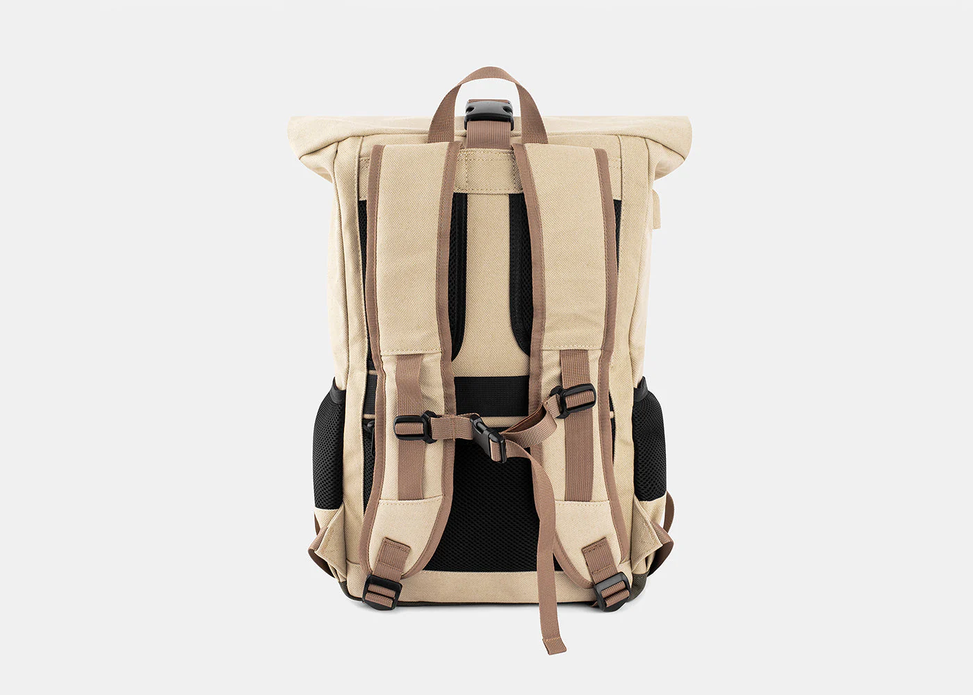 Everyday Backpack in Beige and Red - Image 3