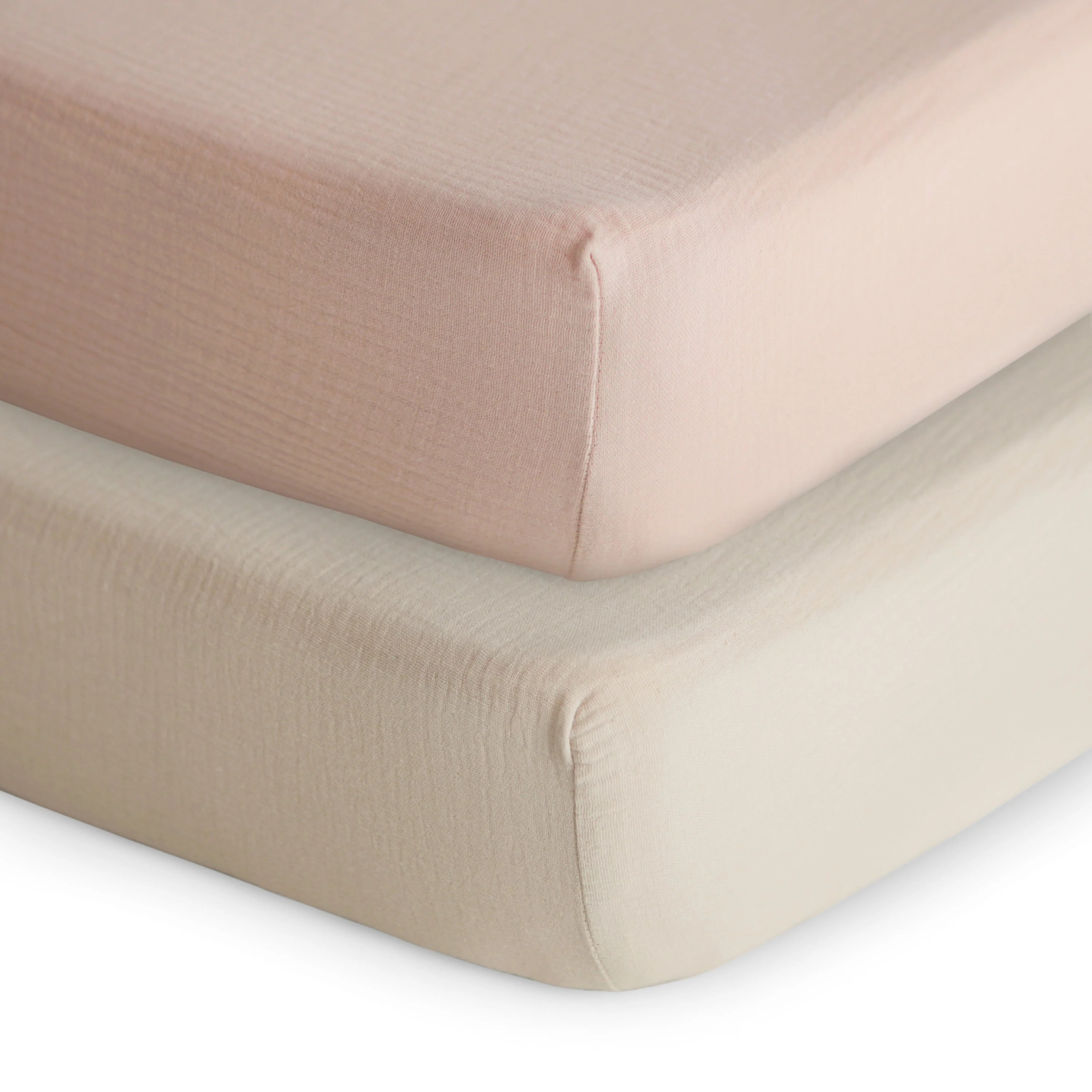 Extra Soft Muslin Crib Sheet - 2 Pack - Image 3
