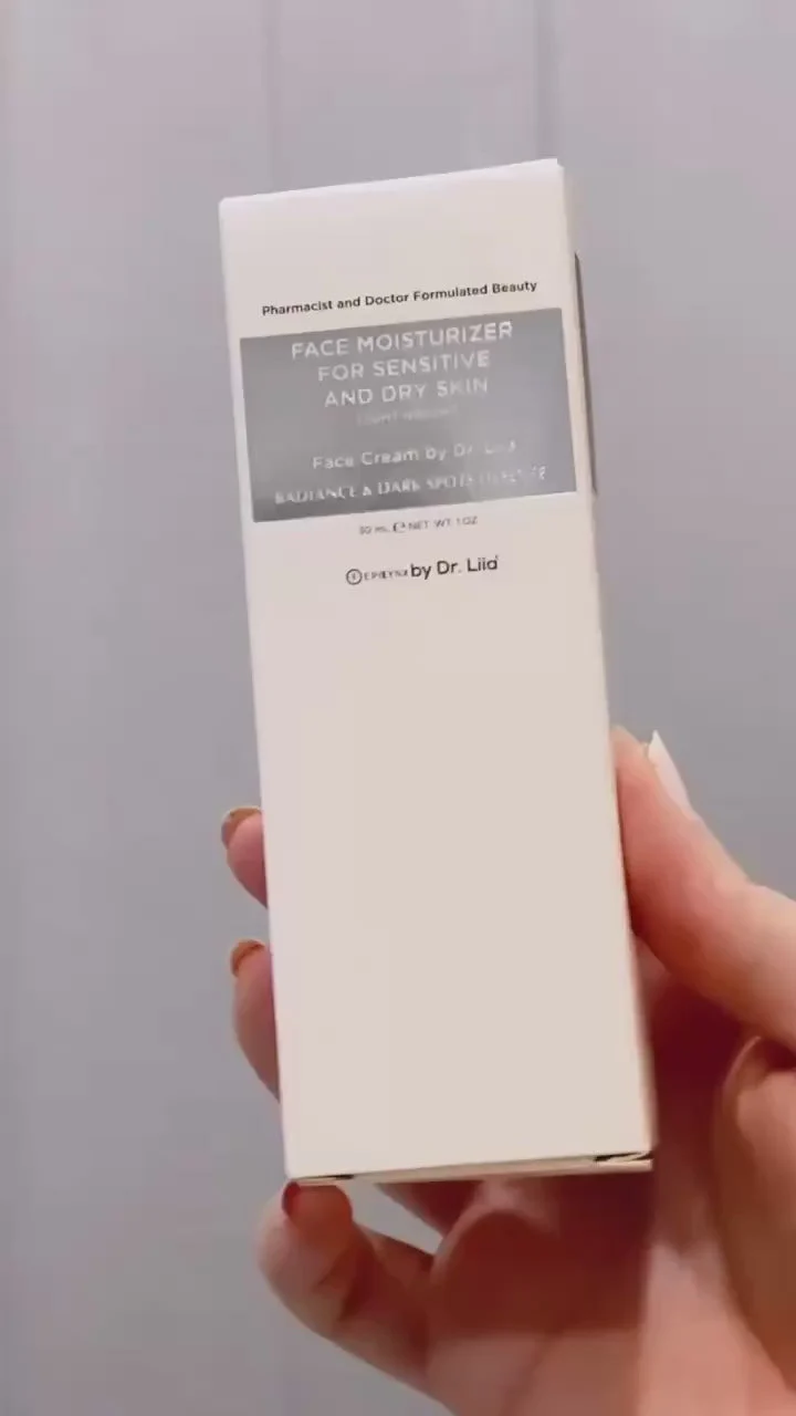 Face Moisturizer for Sensitive and Dry Skin - Lightweight - Image 5