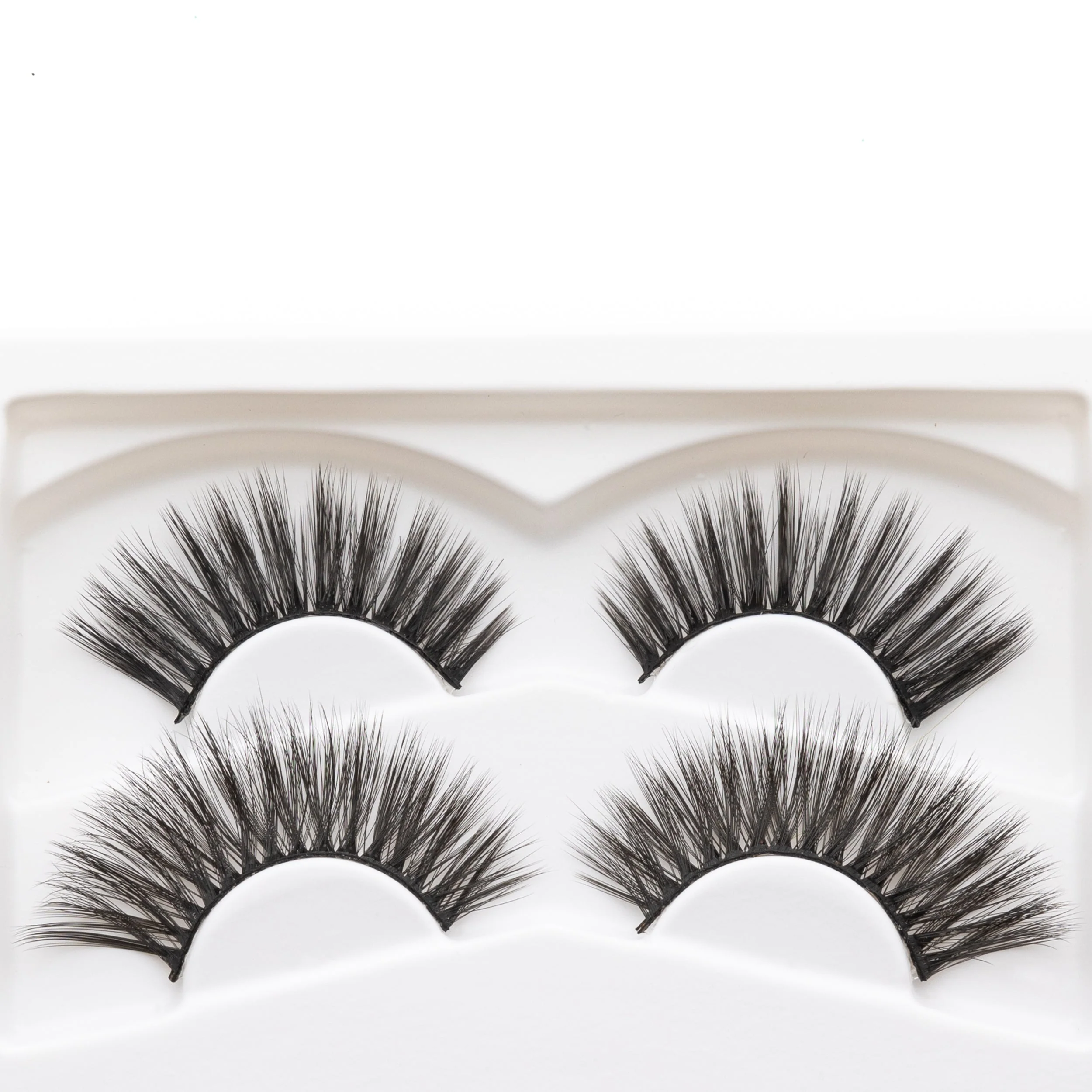 False Eyelashes - No Glue Black Eyeliner and Lashes Kit - Image 11