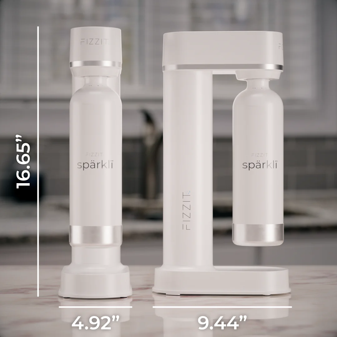 Fizzit Spärklï Carbonated Water Soda Maker with Stainless Steel Bottle Included - Image 20