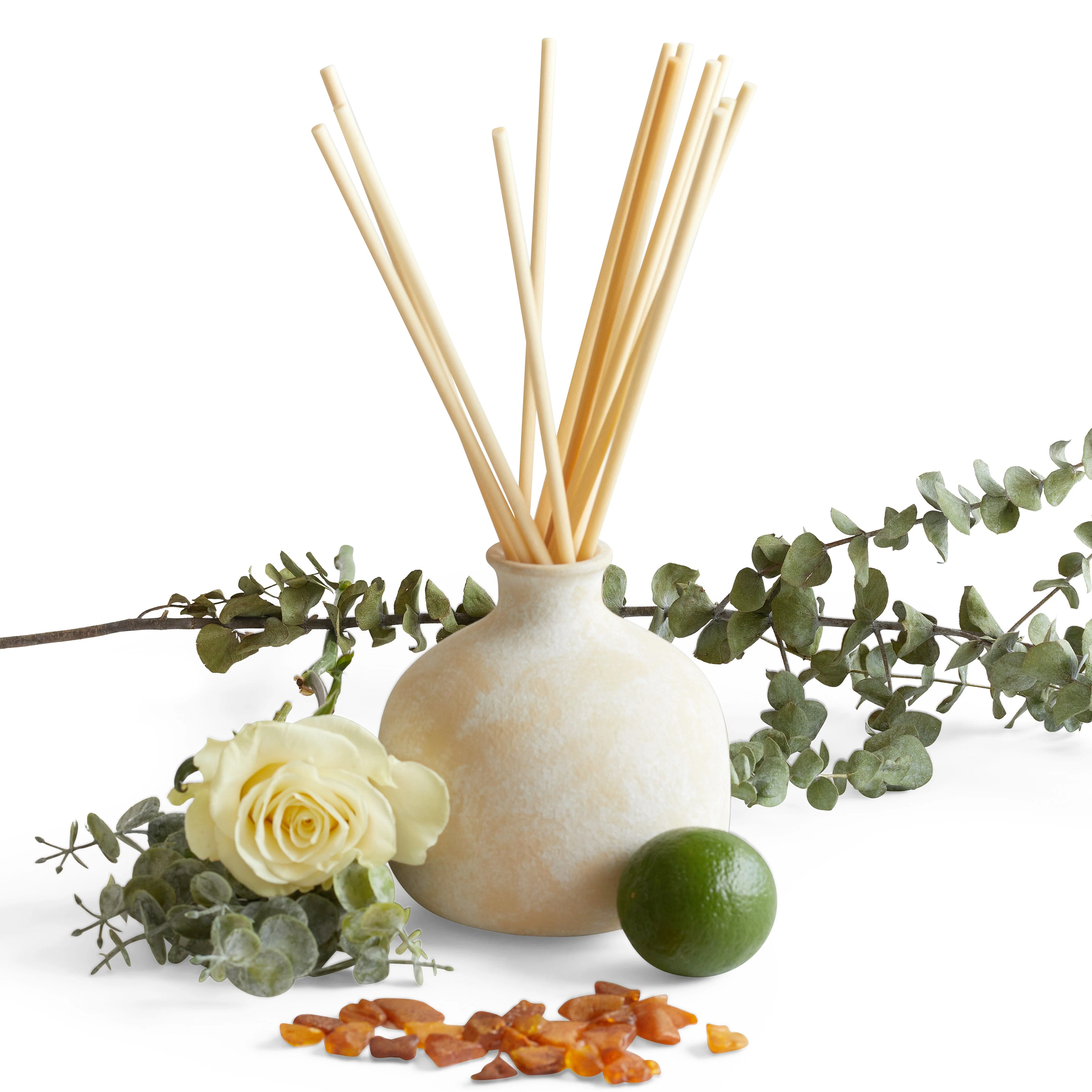 Focus - Ceramic Refillable Diffuser - Eucalyptus & Lime - Image 2