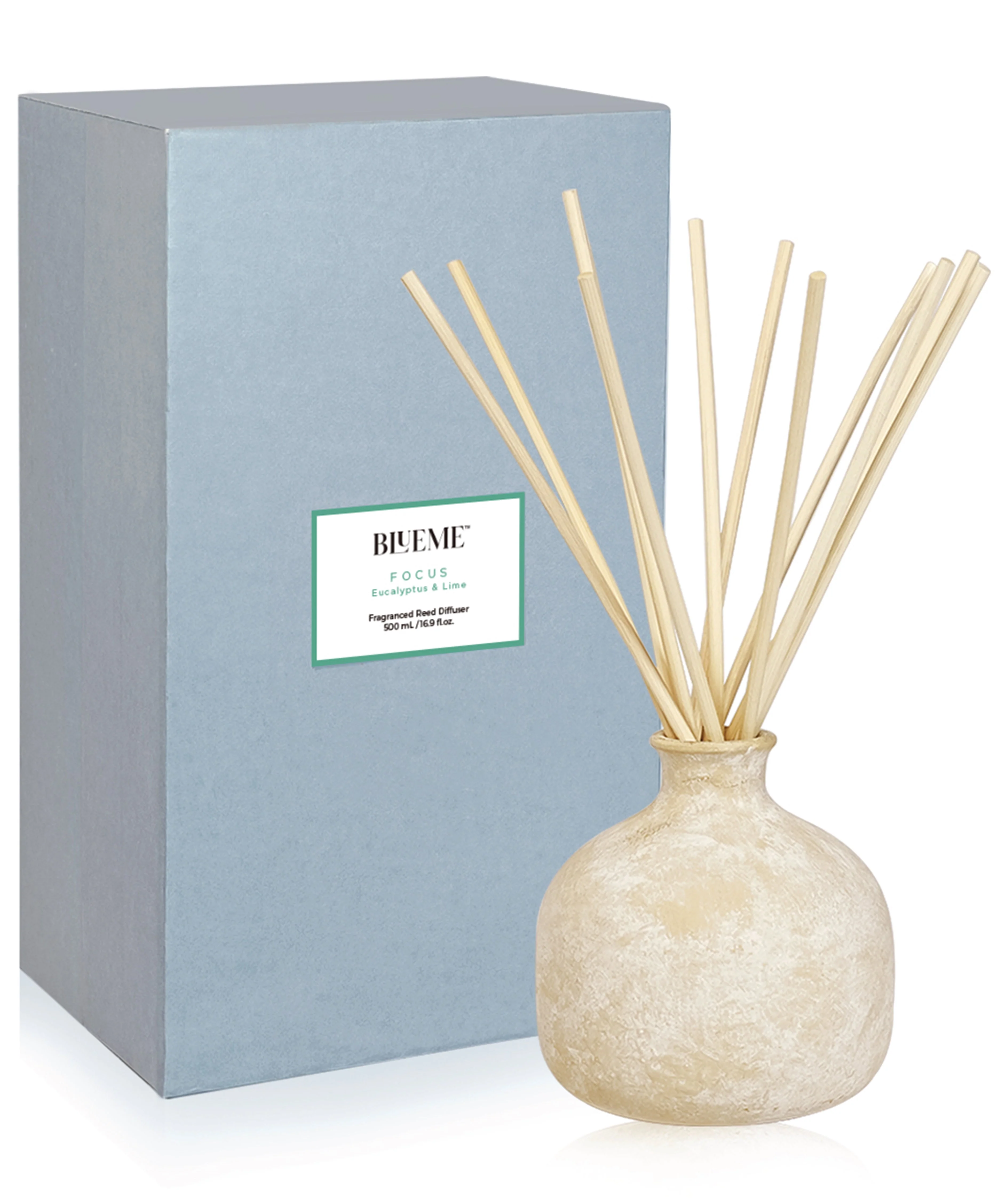 Focus - Ceramic Refillable Diffuser - Eucalyptus & Lime - Image 6