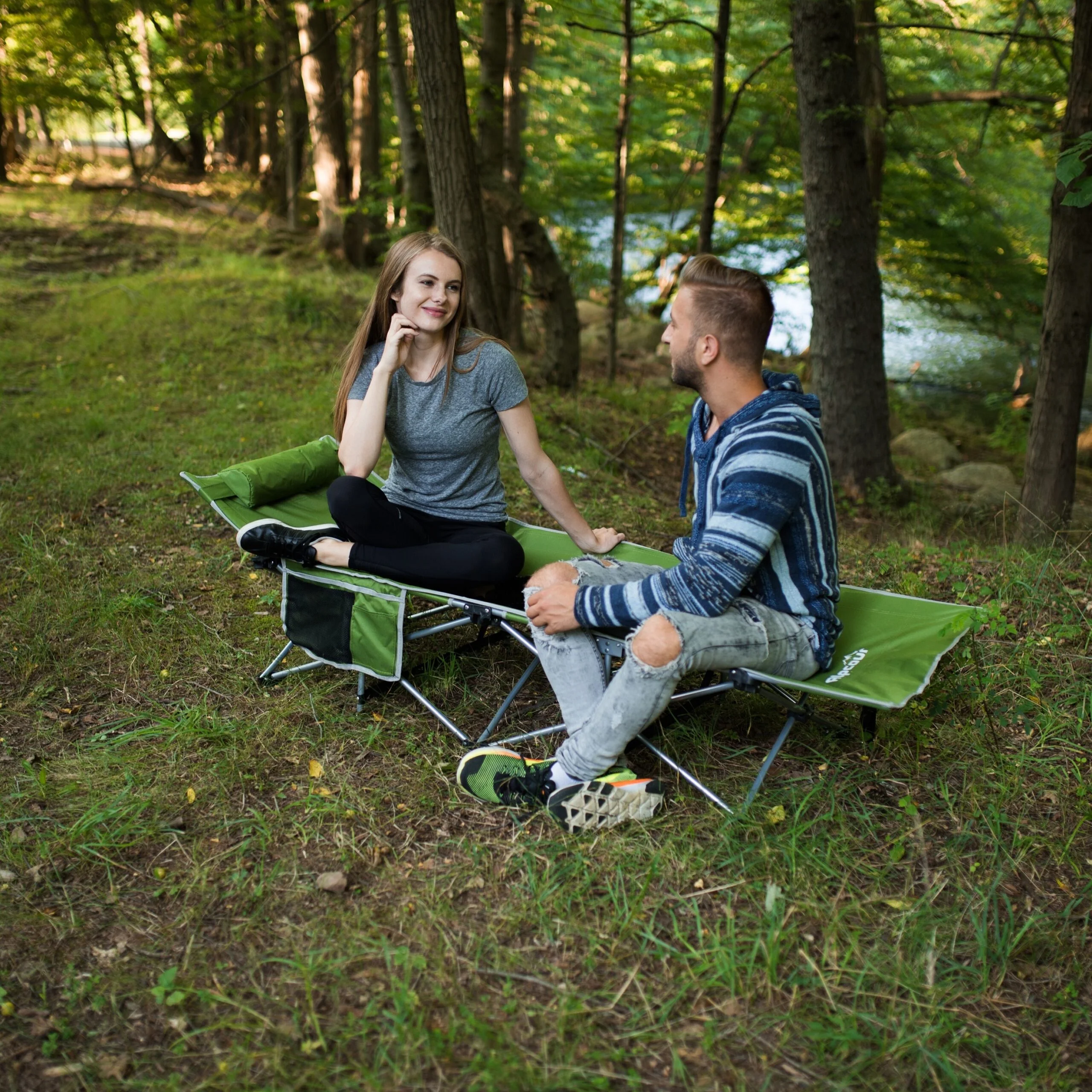 Folding Camping Cot - Large - Image 8
