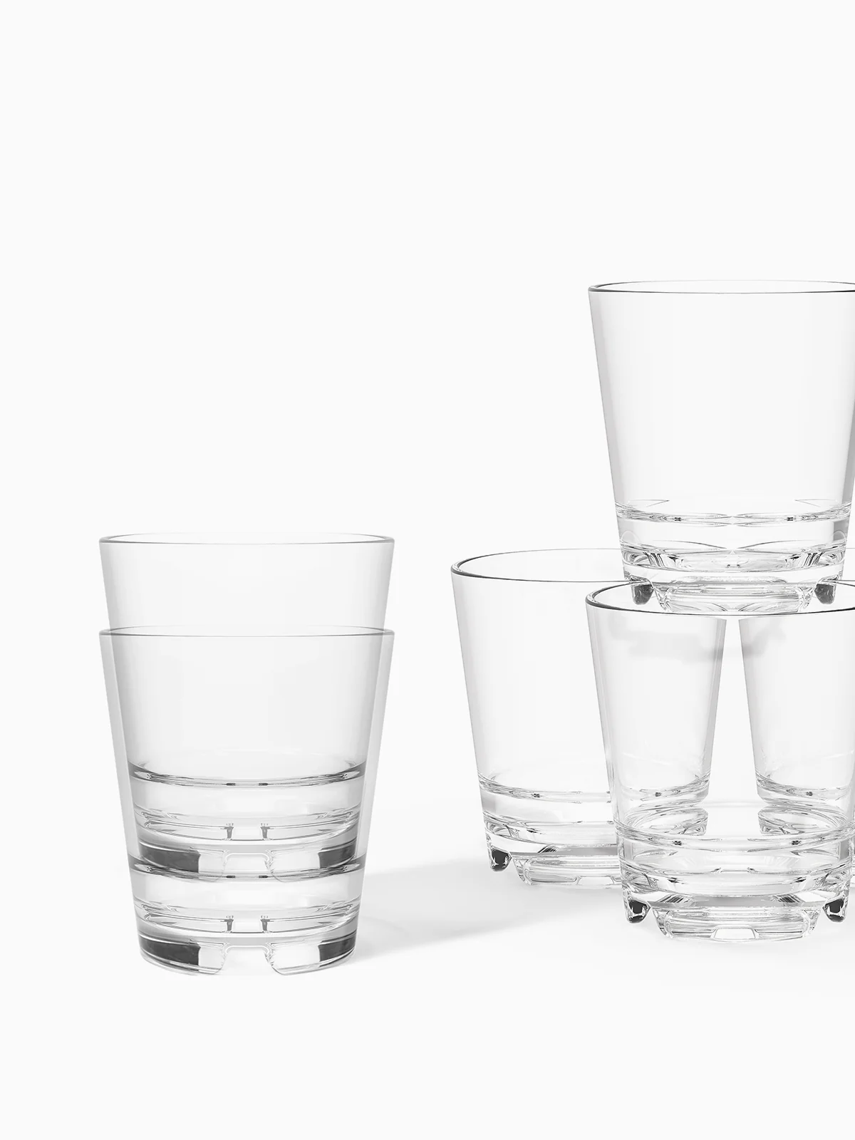 For Canal RESERVE 12oz Stackable Double Old Fashioned Tritan™ Copolyester Glass - Image 3