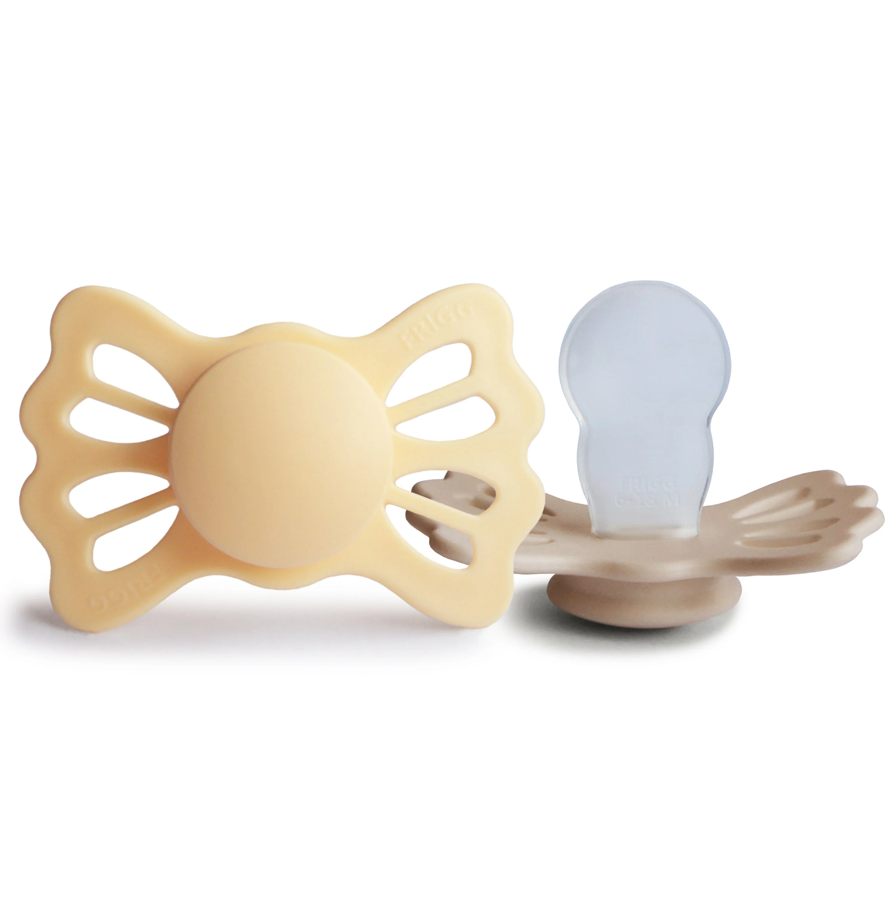 FRIGG Lucky Symmetrical Silicone Pacifier 2-Pack (6-18 Months) - Image 2