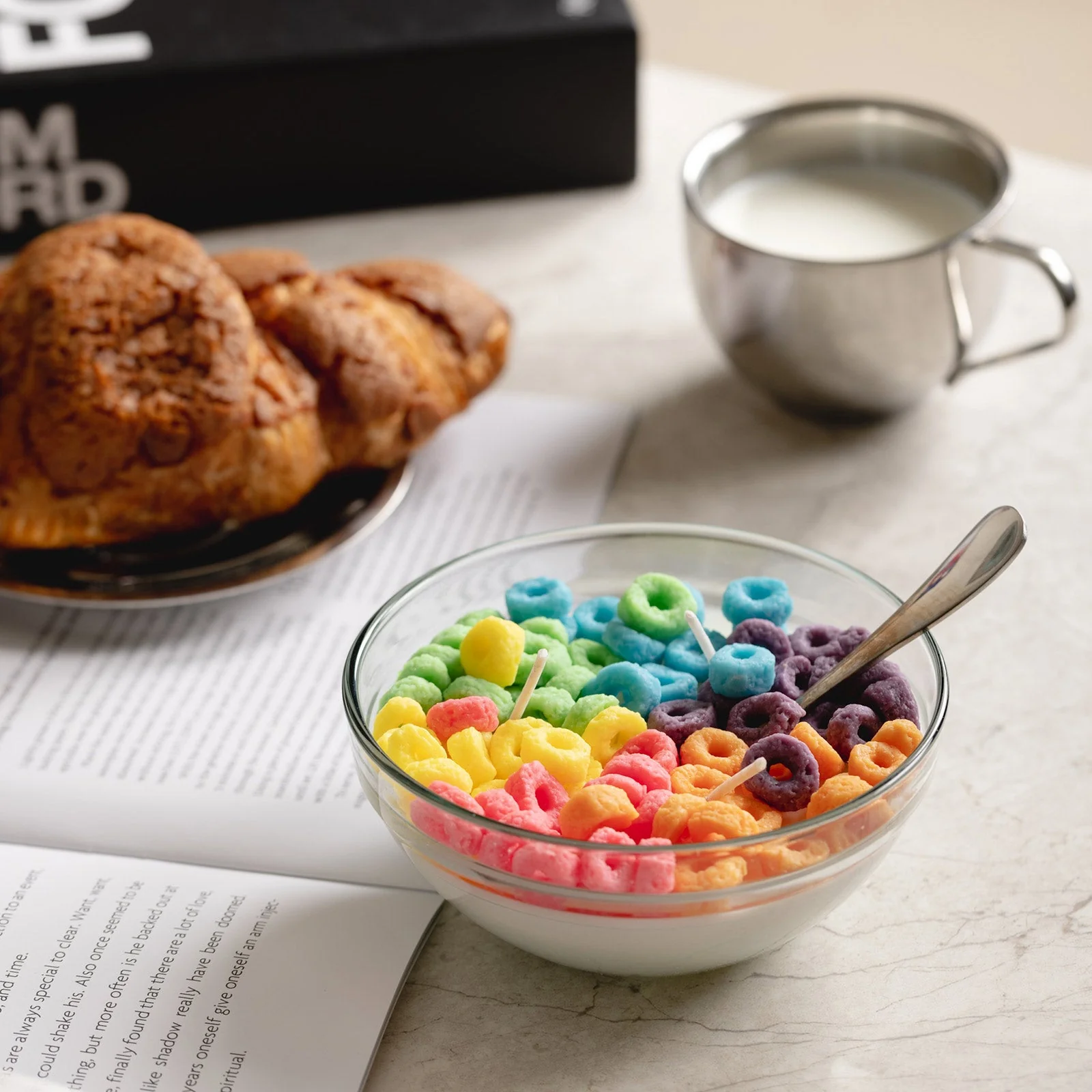 Fruit Loops Cereal Candle Bowl - Image 2
