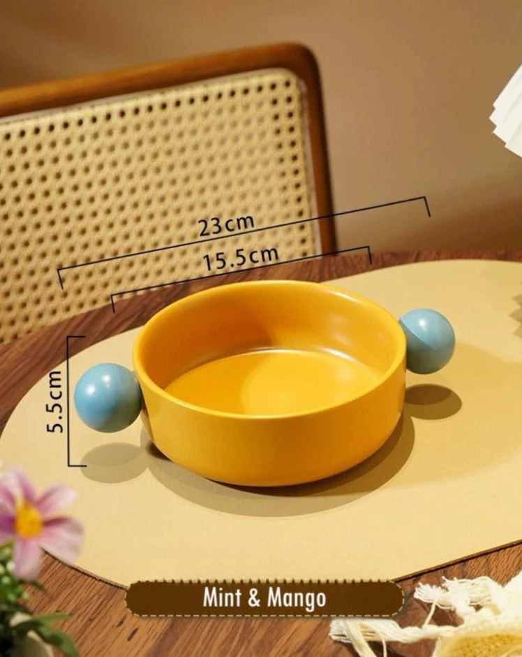 Gelato Pasta Bowl - Cute Dopamine Whimsical Ceramic Dinnerware - Image 10