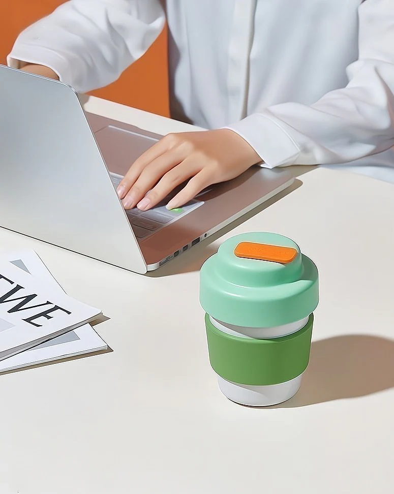 Gummies Thermos, Whimsical Dopamine Vacuum Insulated Tumbler Coffee Mug with Lid - Image 5