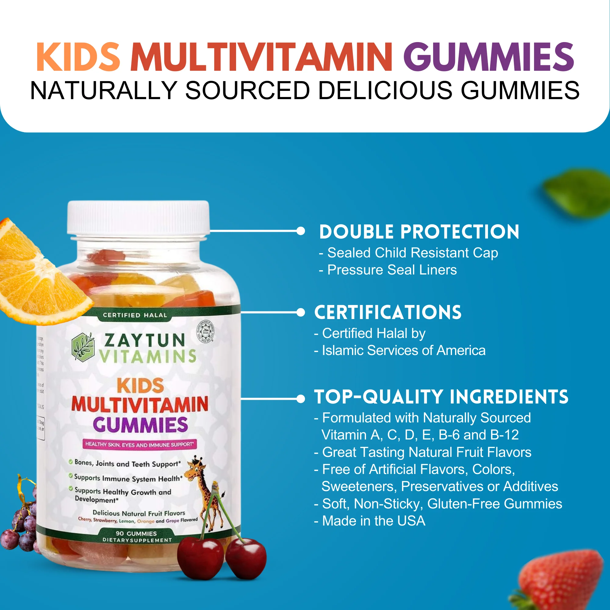 Halal Kids Multivitamin Gummies - Image 6