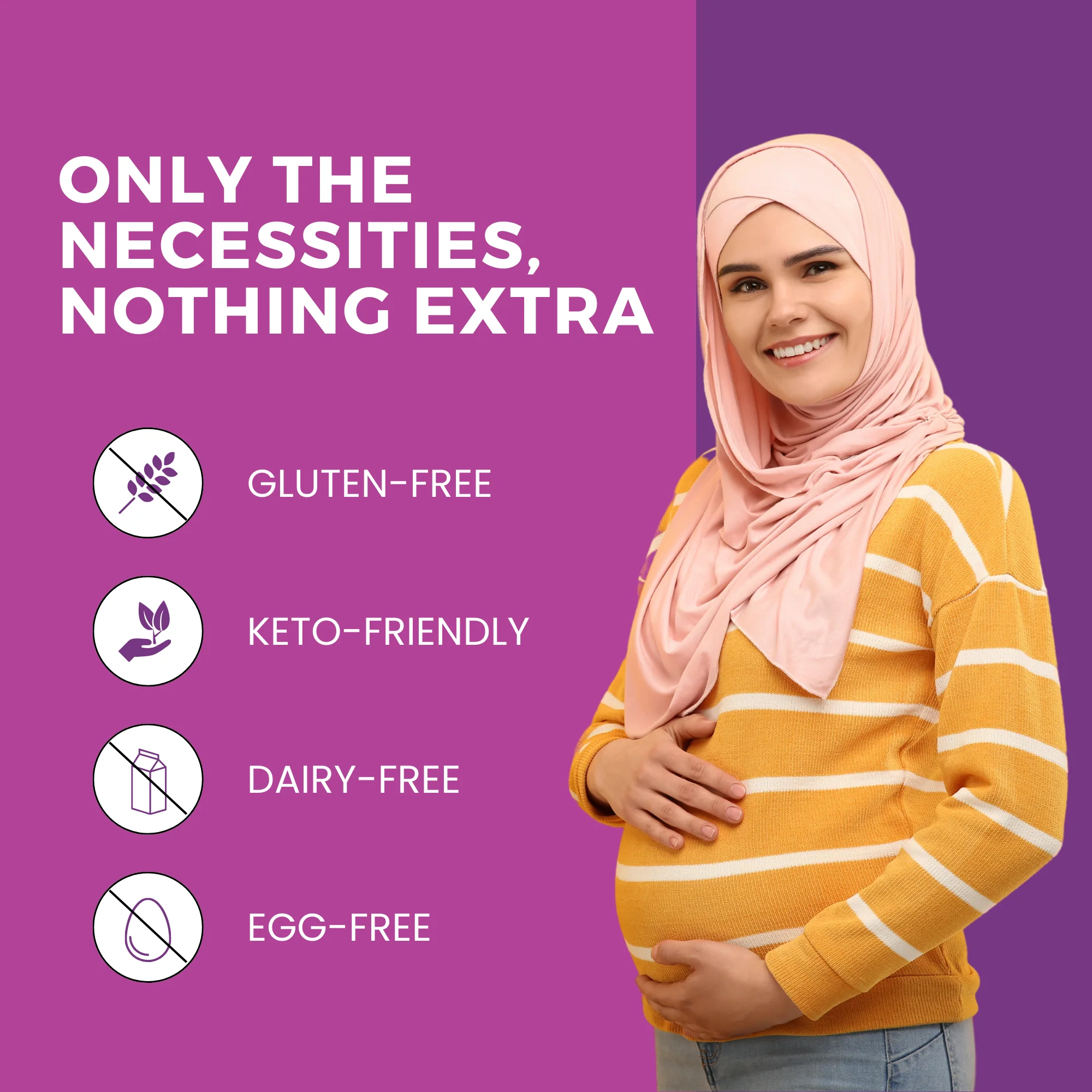 Halal Prenatal Vitamins + DHA & Ginger - Image 4