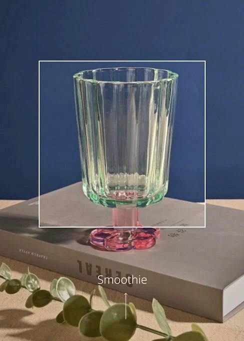 Hand Blown Petal Goblets - Cute Whimsical Colored Wine Glasses - Image 11