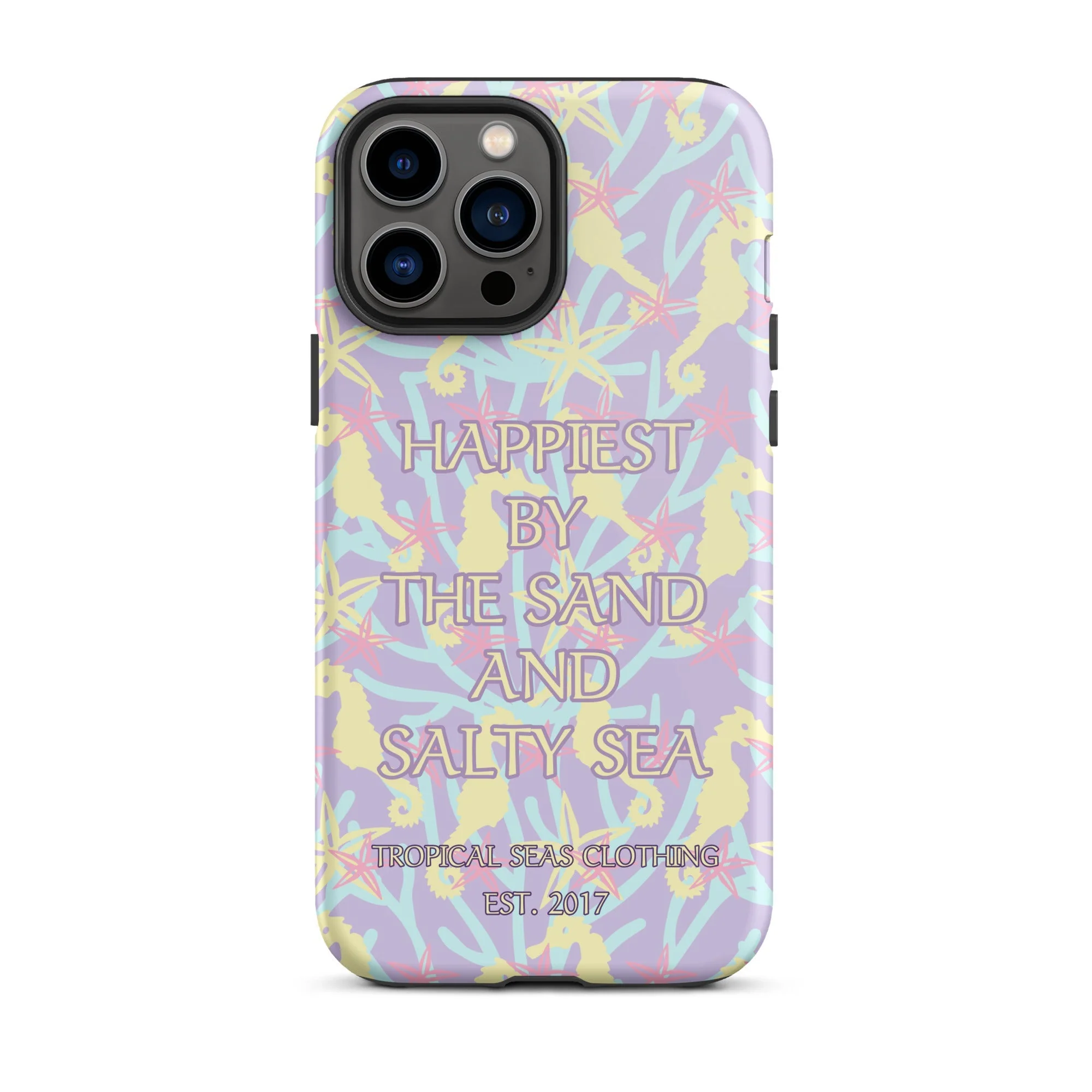 Happiest By the Sand and Salty Sea Tough Case for iPhone® - Image 20