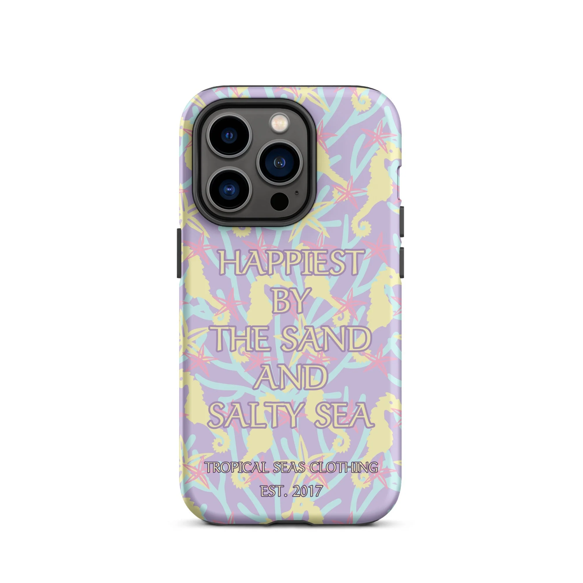 Happiest By the Sand and Salty Sea Tough Case for iPhone® - Image 30