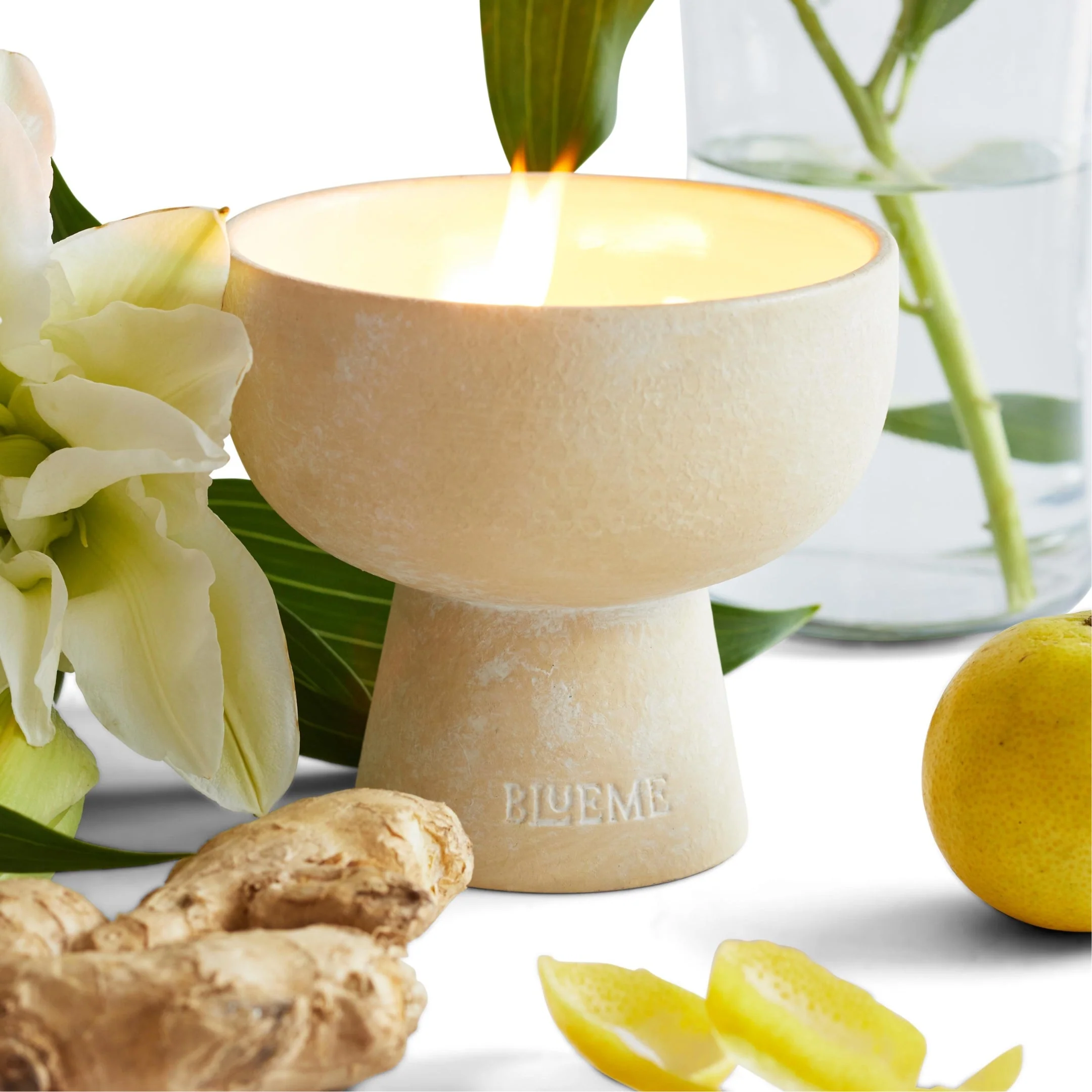 Happiness - Ceramic Refillable Candle - Yuzu & Ginger - Image 8