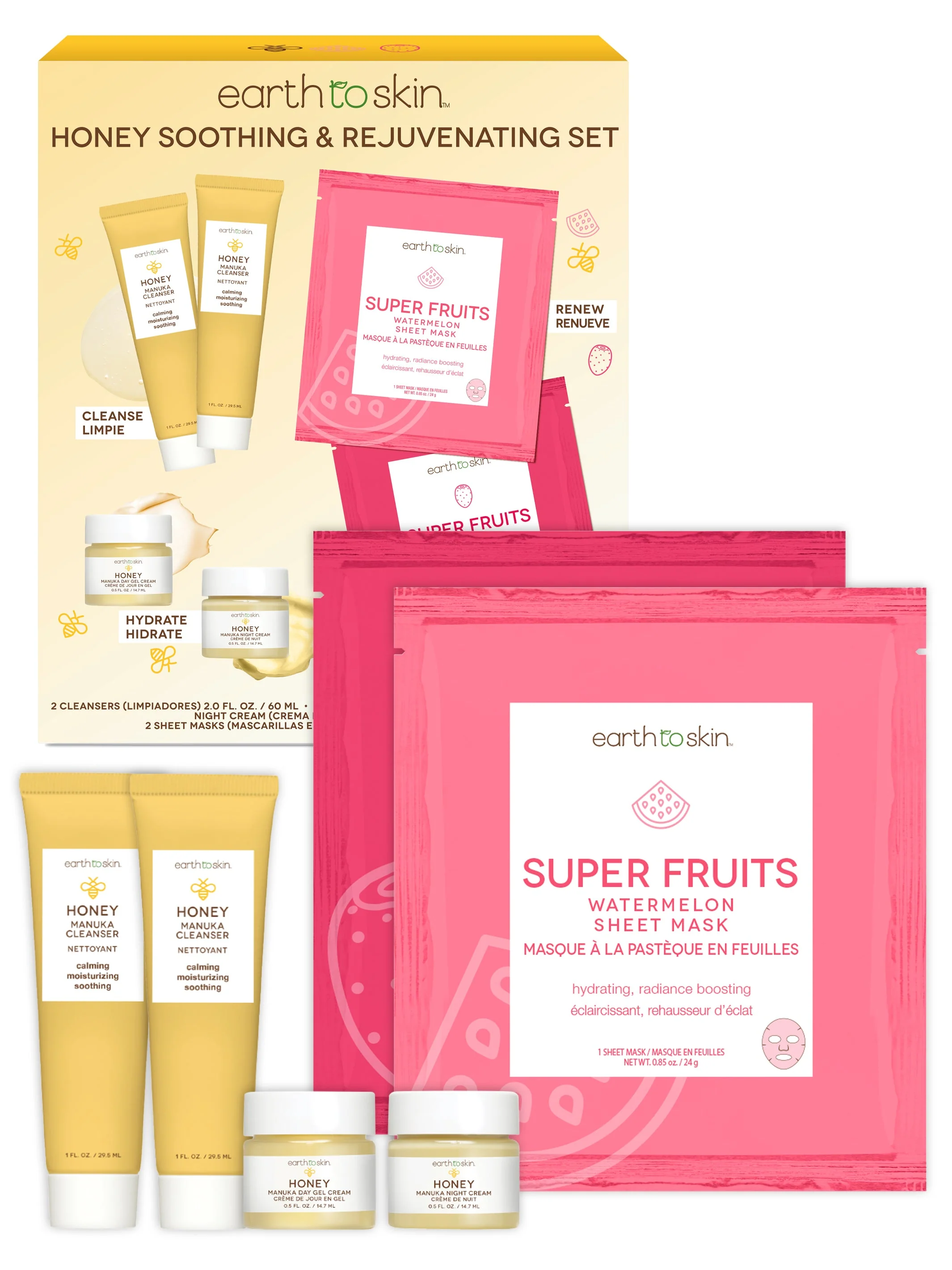 Honey Soothing & Rejuvenating Set by EarthToSkin - Image 4