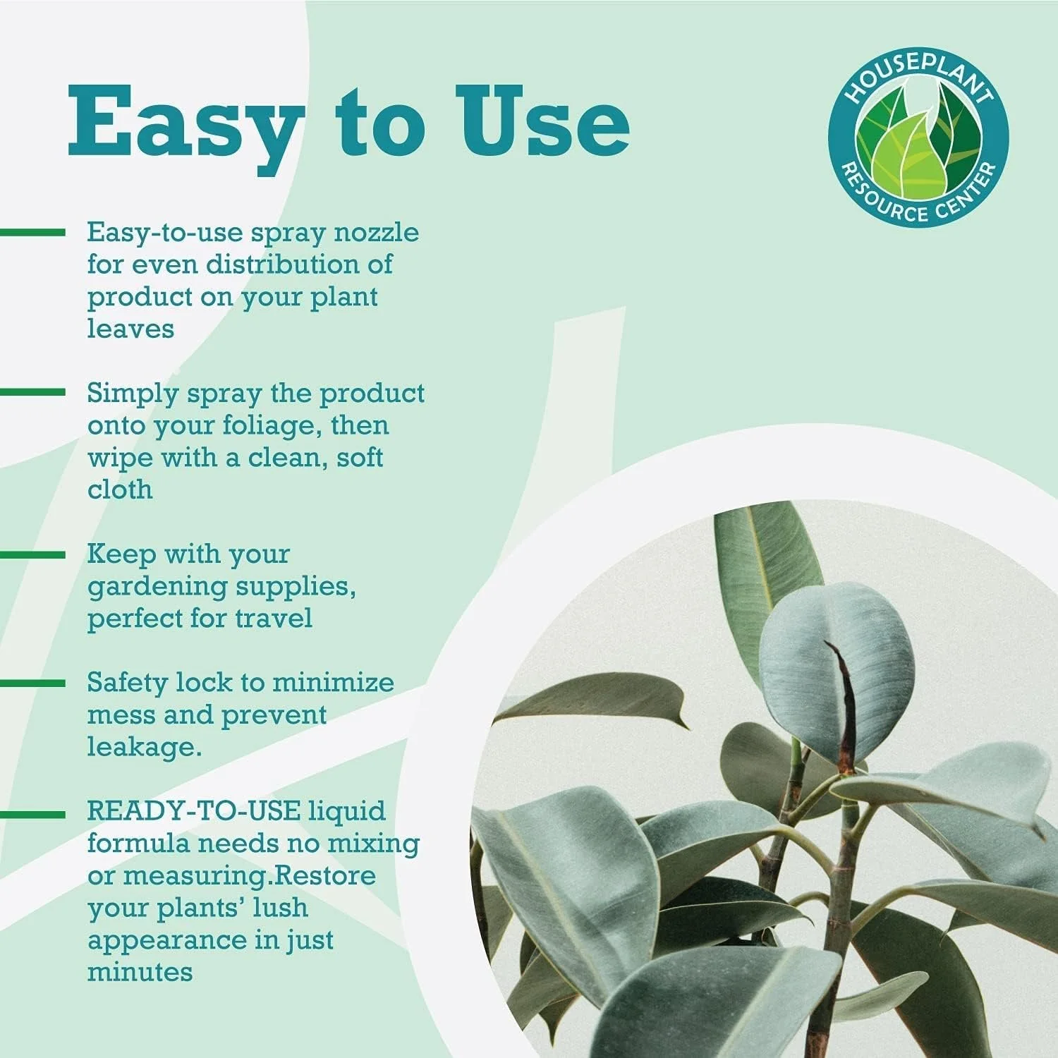 Houseplant Leaf Shine Spray - Leaf Polish, Gloss, and Shine, Perfect for House Plants and Foliage by Houseplant Resource Center - Image 6
