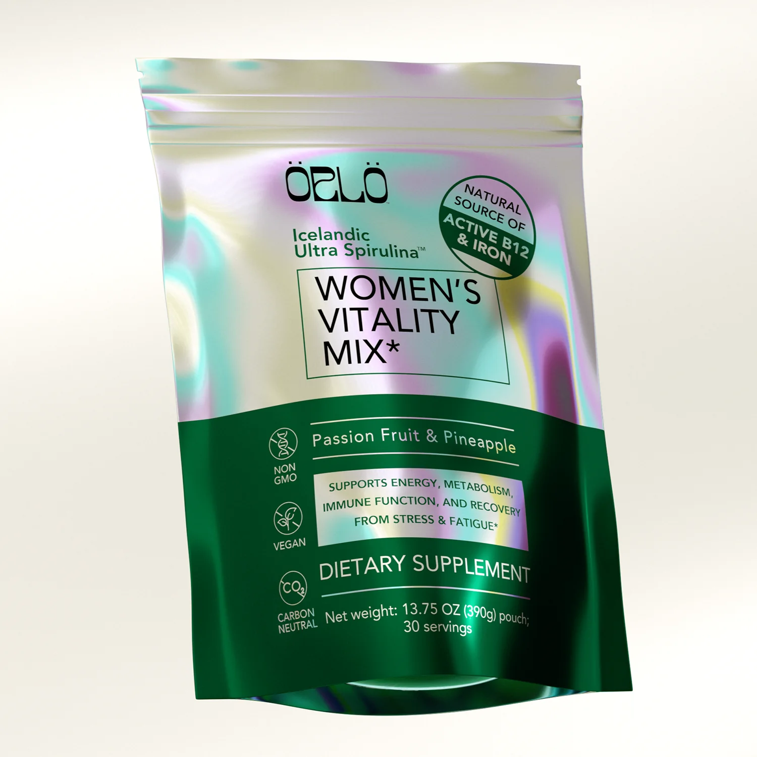 Icelandic Ultra Spirulina™ Women’s Vitality Mix - Image 2