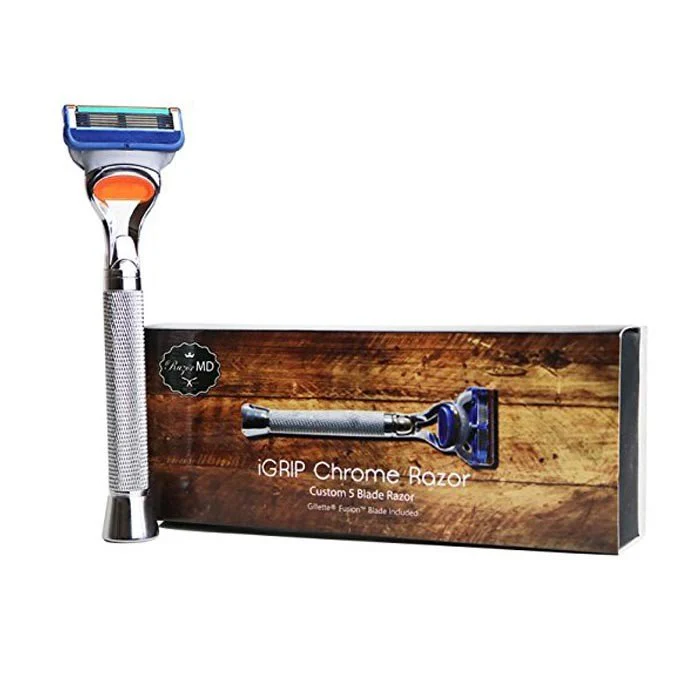 iGRIP Chrome Razor - 5 blade - Image 2