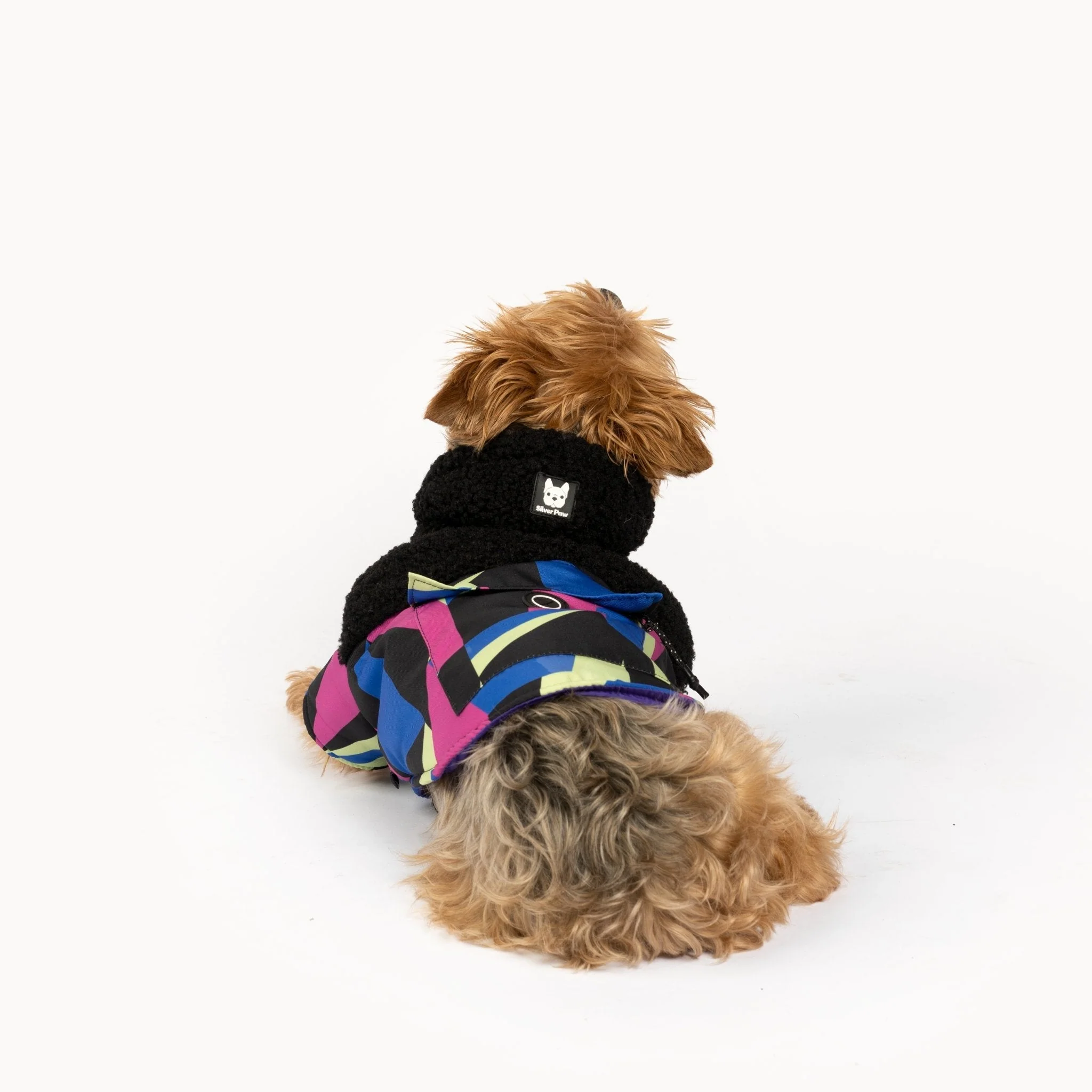 Ingo Dog Jacket Water-Resistant Winter Coat with Poop Bag Dispenser & Sherpa Lining - Image 4