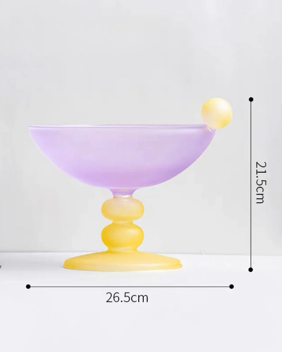 Jelly Bean Footed Tray Fruit Bowl - Whimsical Dopamine Table Setting Centerpiece - Image 8