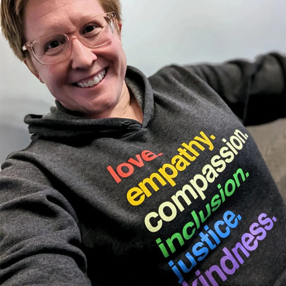 Kindness Is' Pride Pullover Fleece by Kind Cotton - Image 3