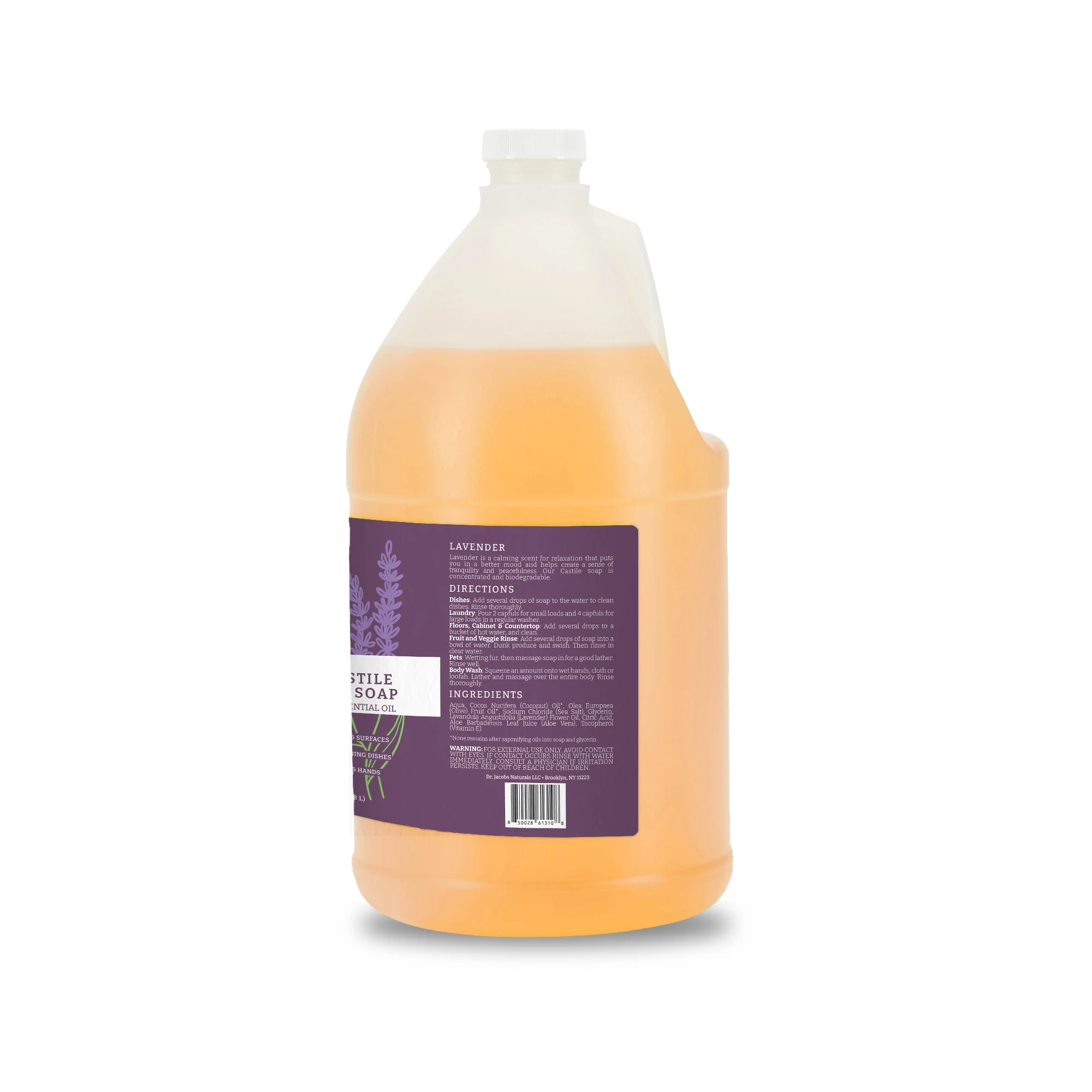 Lavender All in 1 Castile Soap by Dr. Jacobs Naturals - Image 7