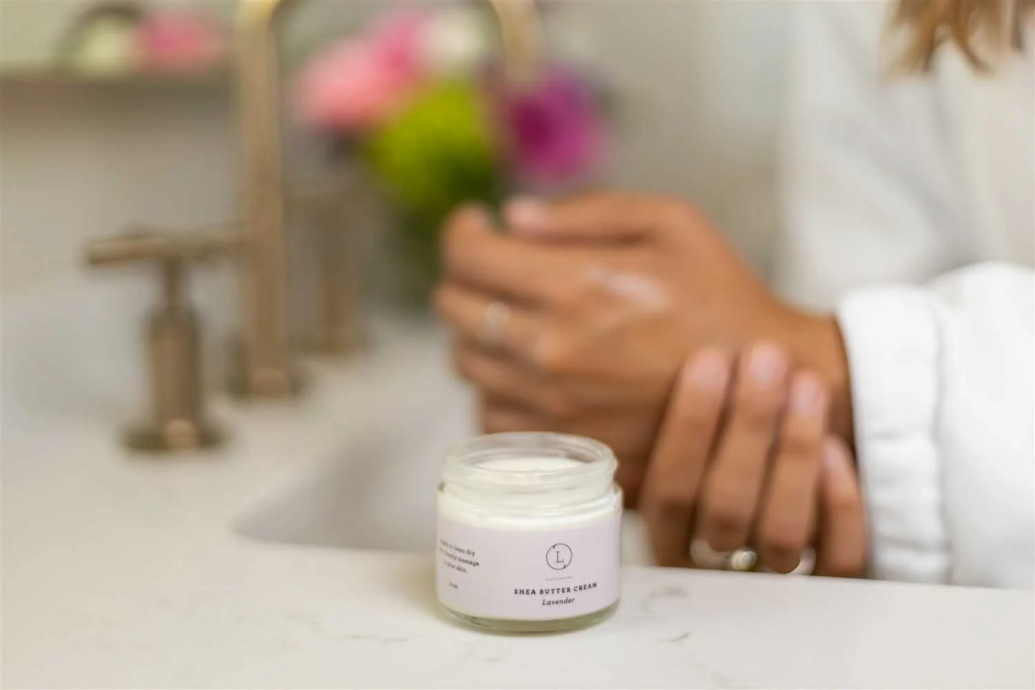 Lavender Shea Butter Body Cream - Image 4