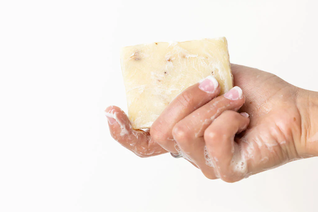 Lemongrass Natural Soap Bar, Handmade Body Soap Gift - Image 3