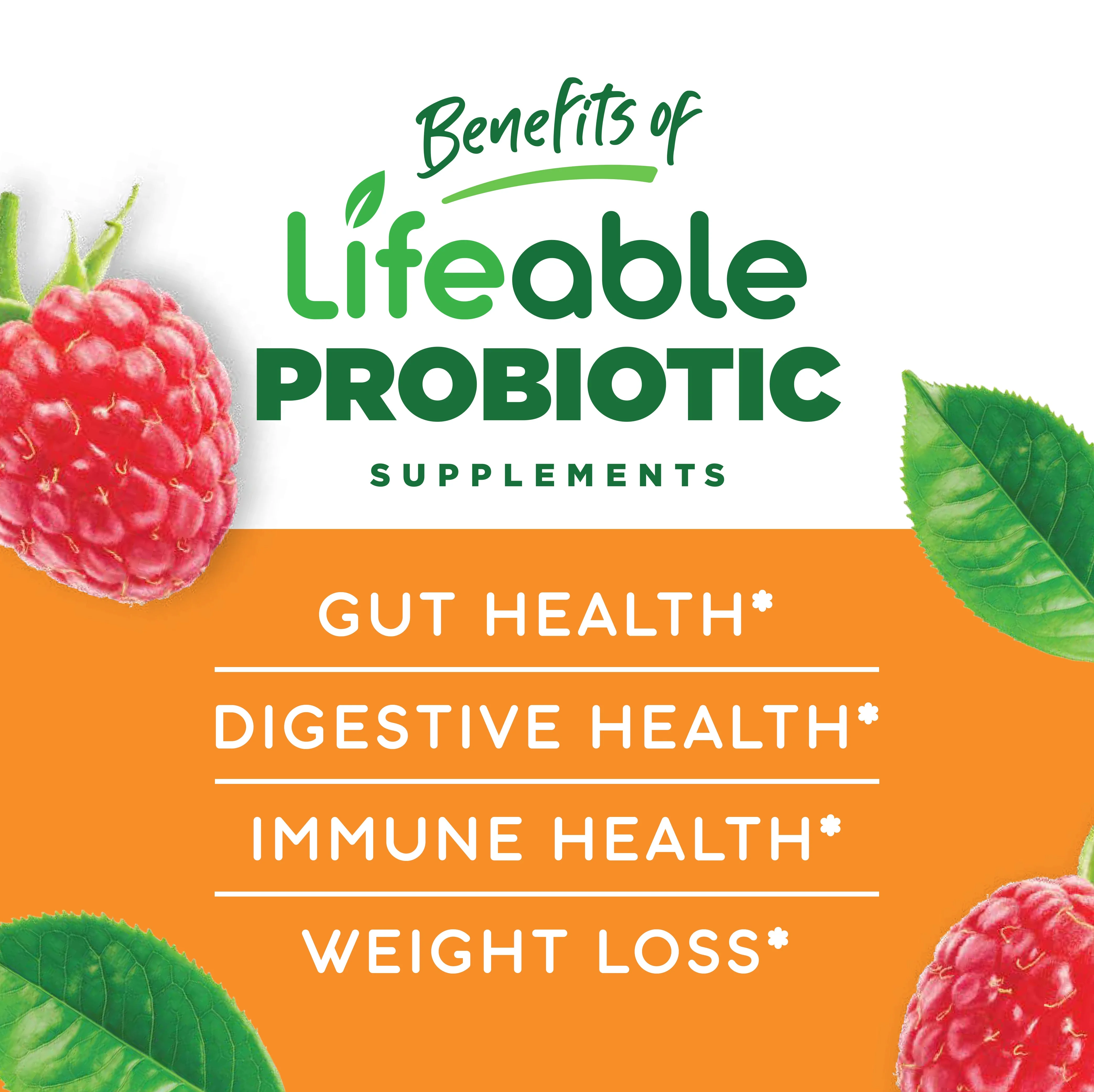 Lifeable Sugar Free Probiotics with Prebiotics Fiber for Kids 90 Gummies - Image 3