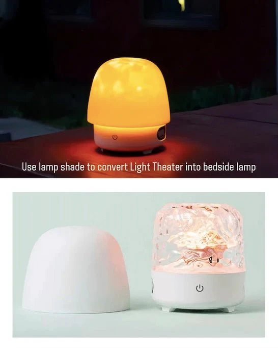 Light Theatre: Ambient Light With Stereo Speaker, Ripple Sunset Aurora Projector All-in-1 - Image 14
