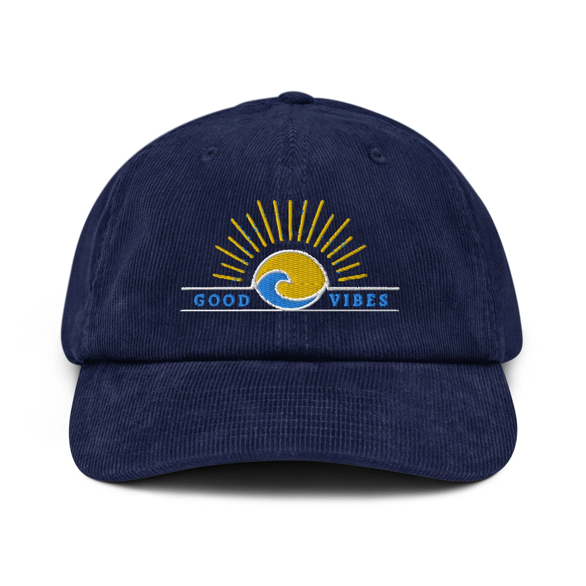 Local Sunrise Tropical Corduroy Hat - Image 3