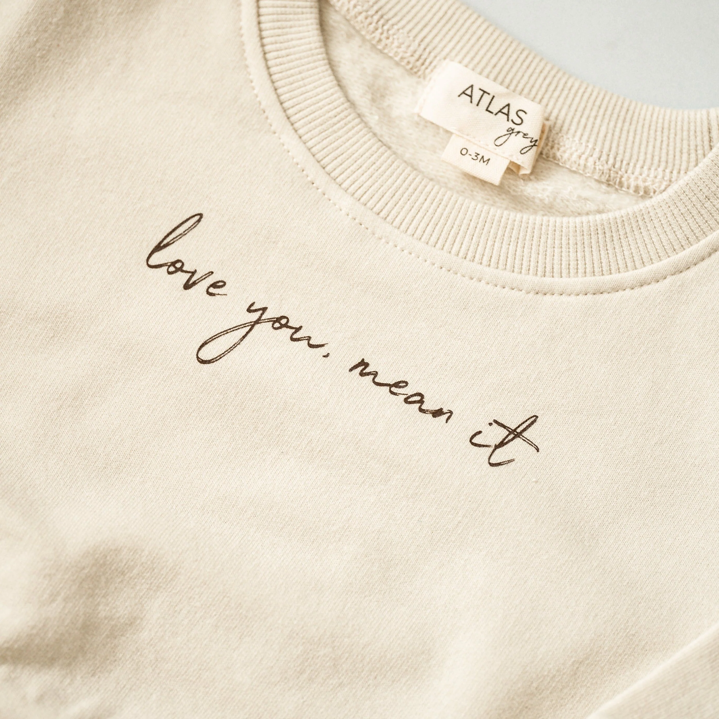 Love You, Mean It Crewneck - Image 5
