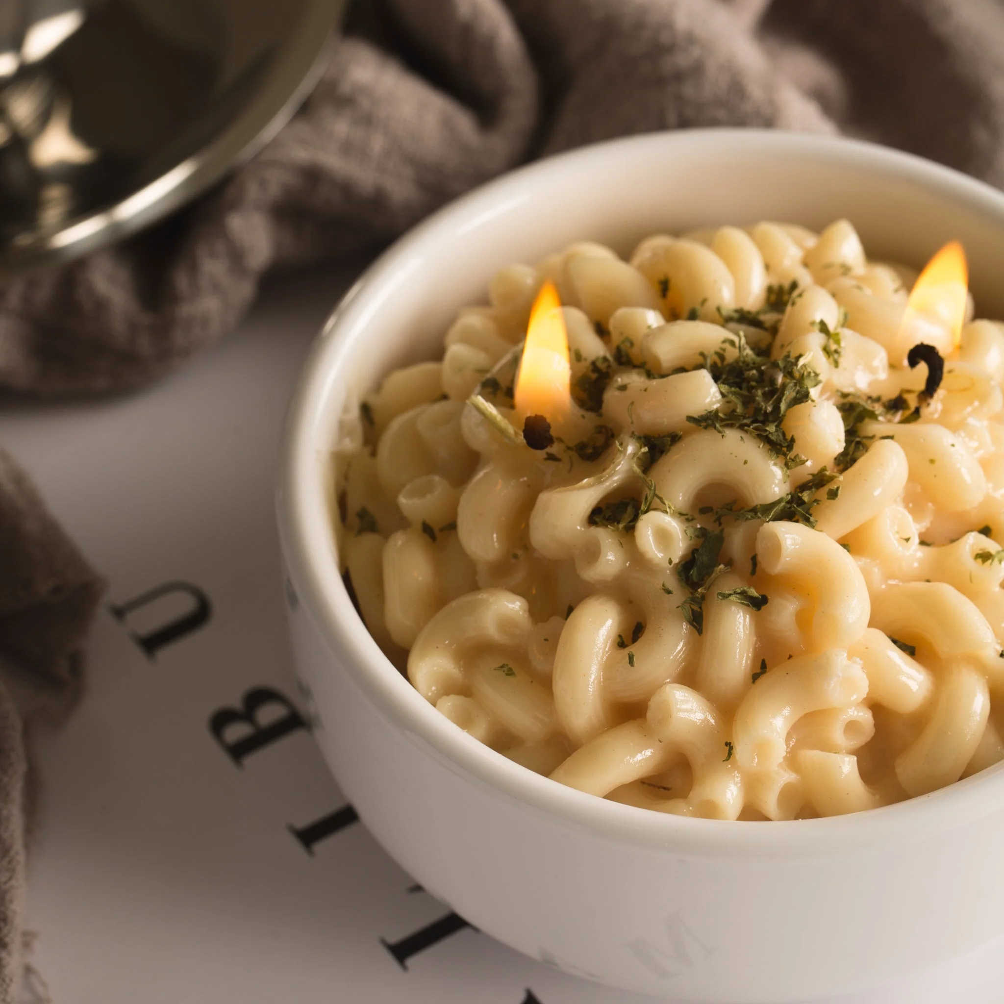 Macaroni & Cheese Candle - Image 5