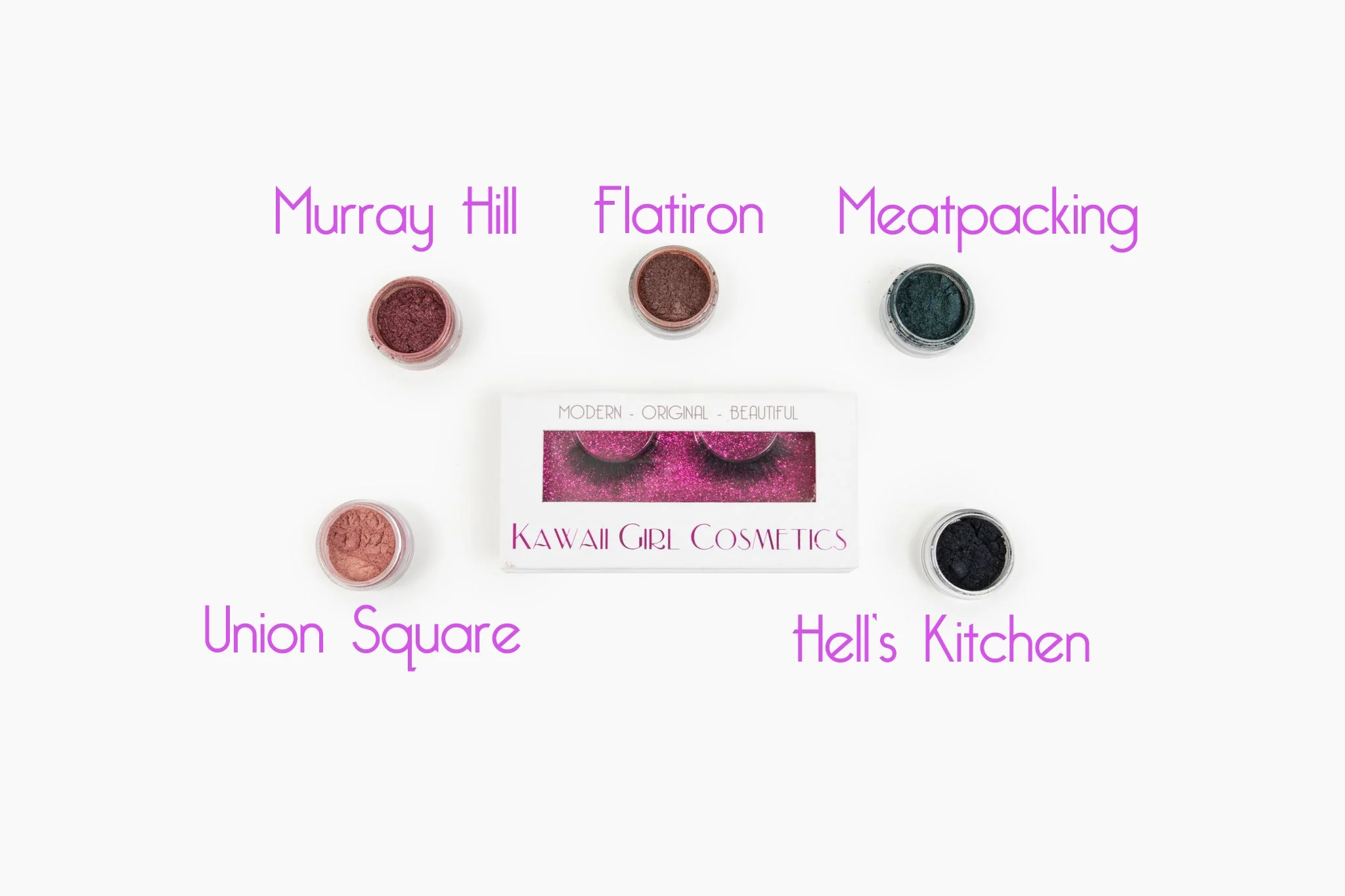 Manhattan Borough Kit by Kawaii Girl Cosmetics - Image 2