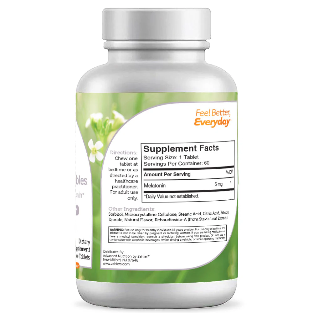 Melatonin Chewable 5 mg - Image 3