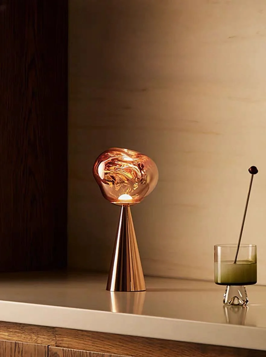 Melt Portable Dimmable Led Table Lamp - Modern Nordic Bedside Lamp - Image 5