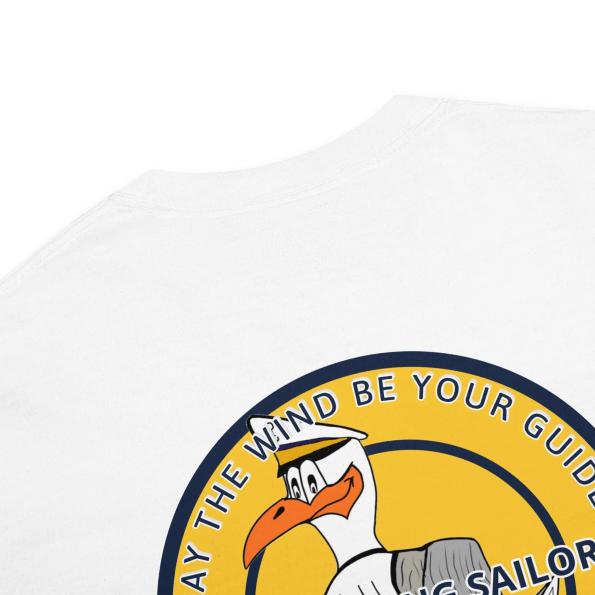 Men’s High Flying Sailor Heavyweight T-Shirt - Image 5