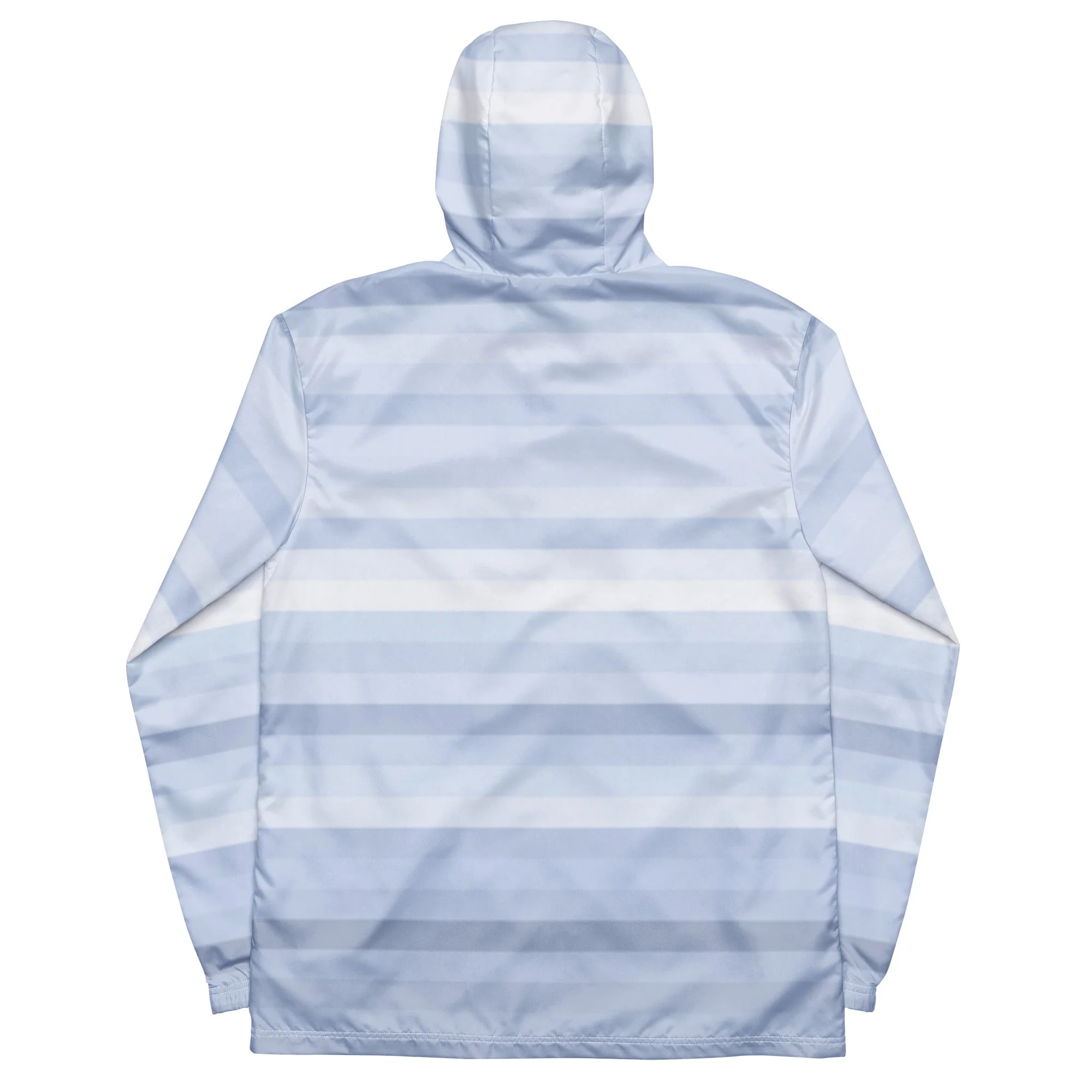 Men’s Tropical Foggy Blue Windbreaker - Image 2