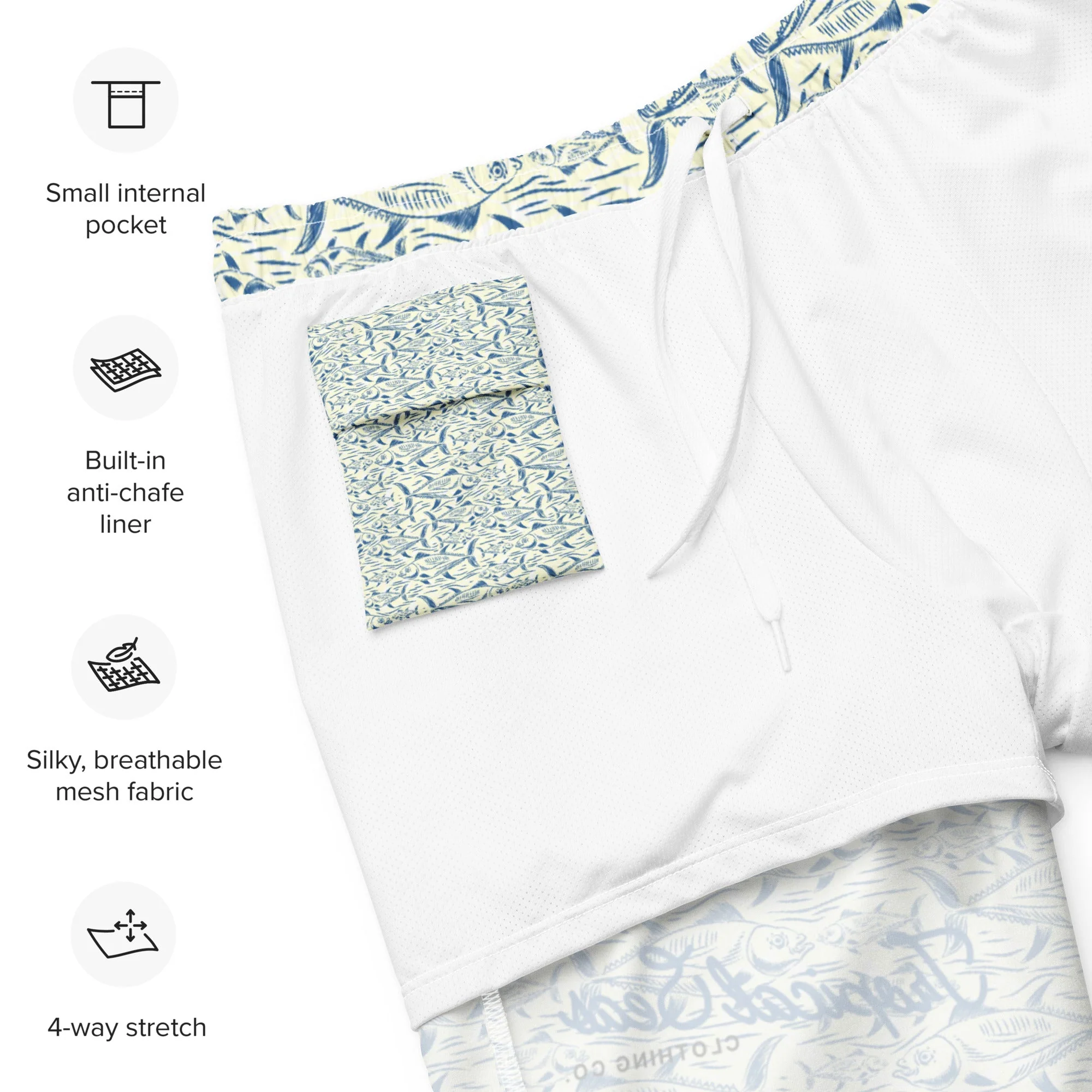 Men's Bonita swim trunks - Image 3