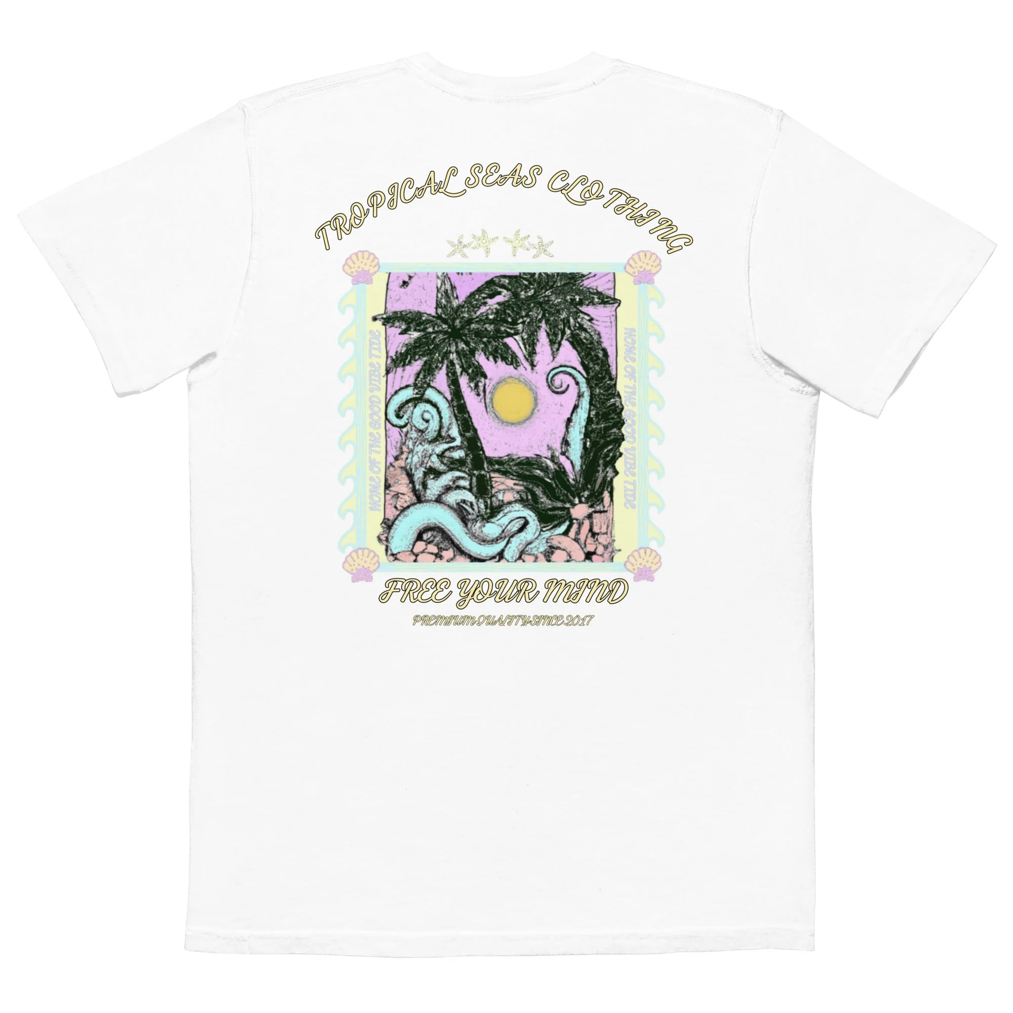 Men's Free Your Mind pocket t-shirt - Image 12