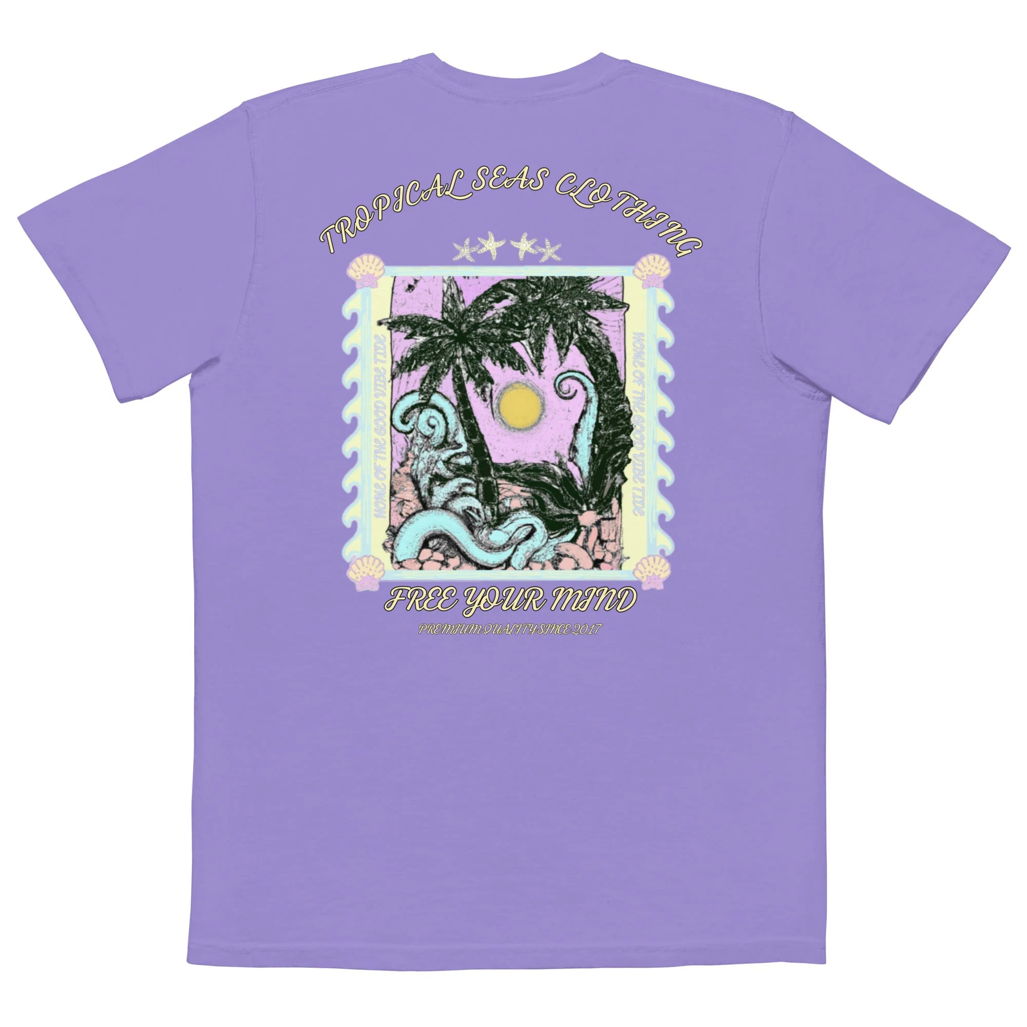 Men's Free Your Mind pocket t-shirt - Image 8